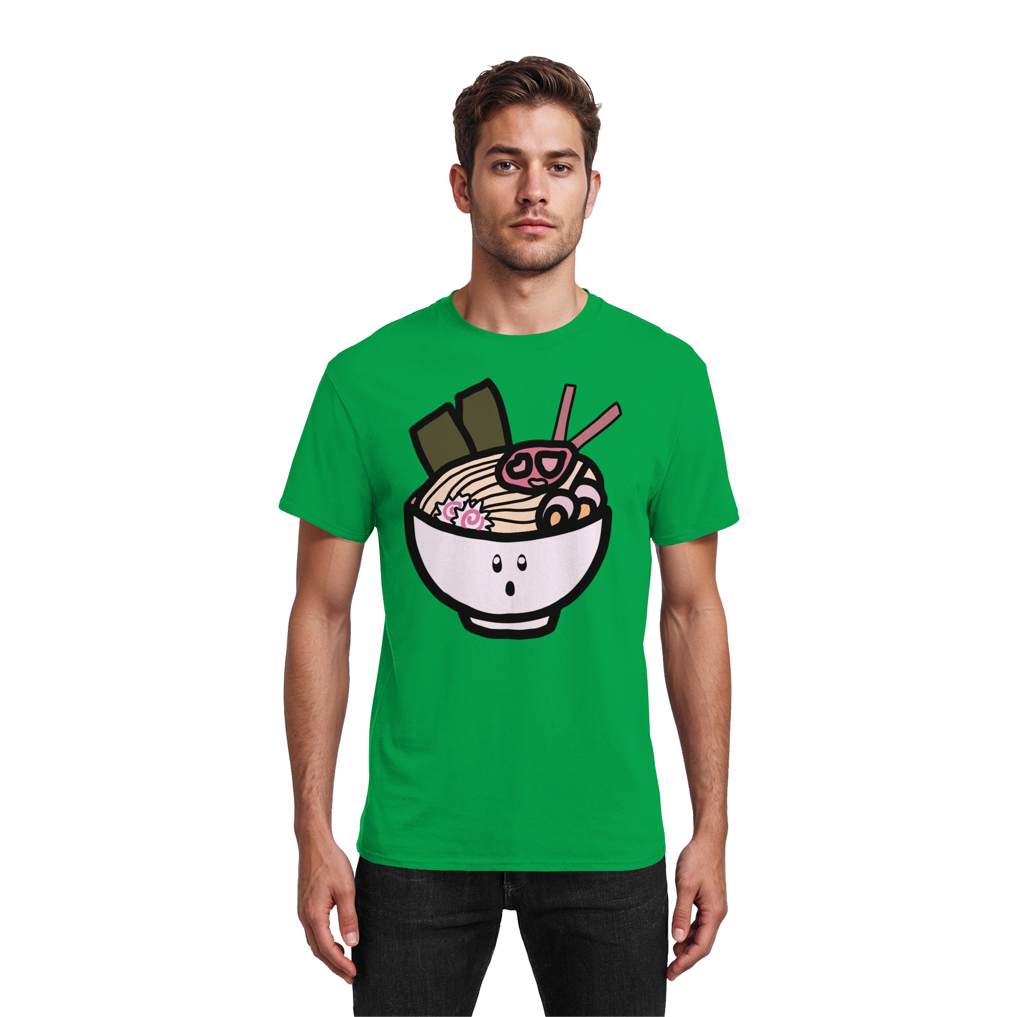 Ramen-tisch verliebt - Heavy Cotton T-Shirt