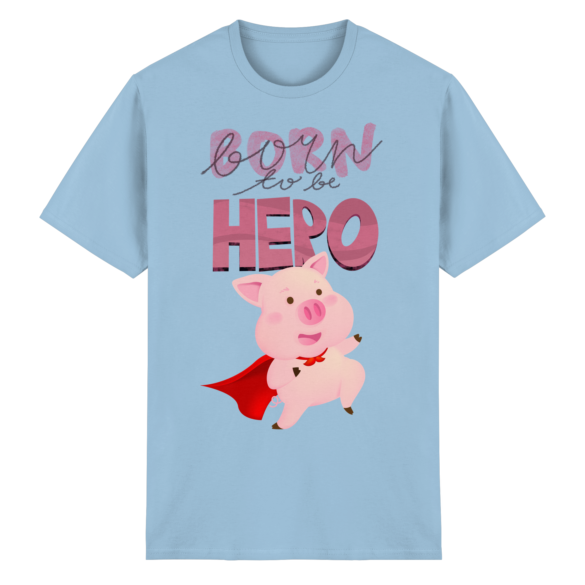 Born to be Hero - Heavy Cotton T-Shirt