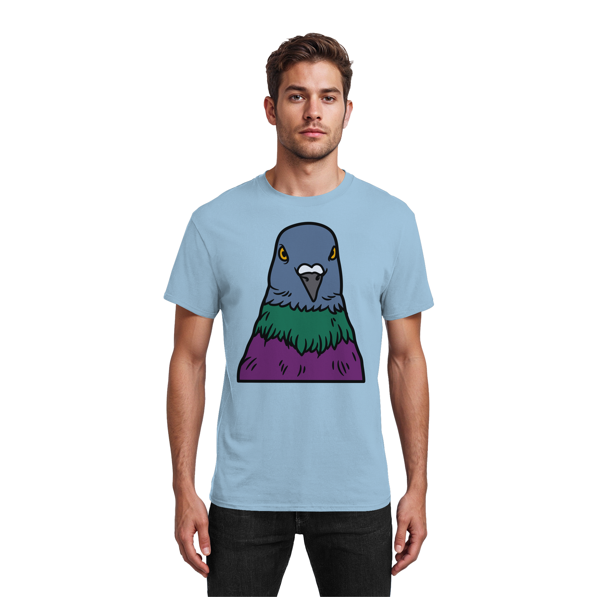 Ich habe dich beobachtet - Heavy Cotton T-Shirt