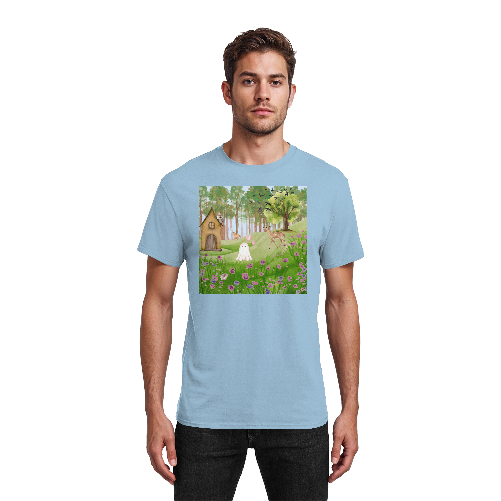 Das kleine Waldgespenst - Heavy Cotton T-Shirt
