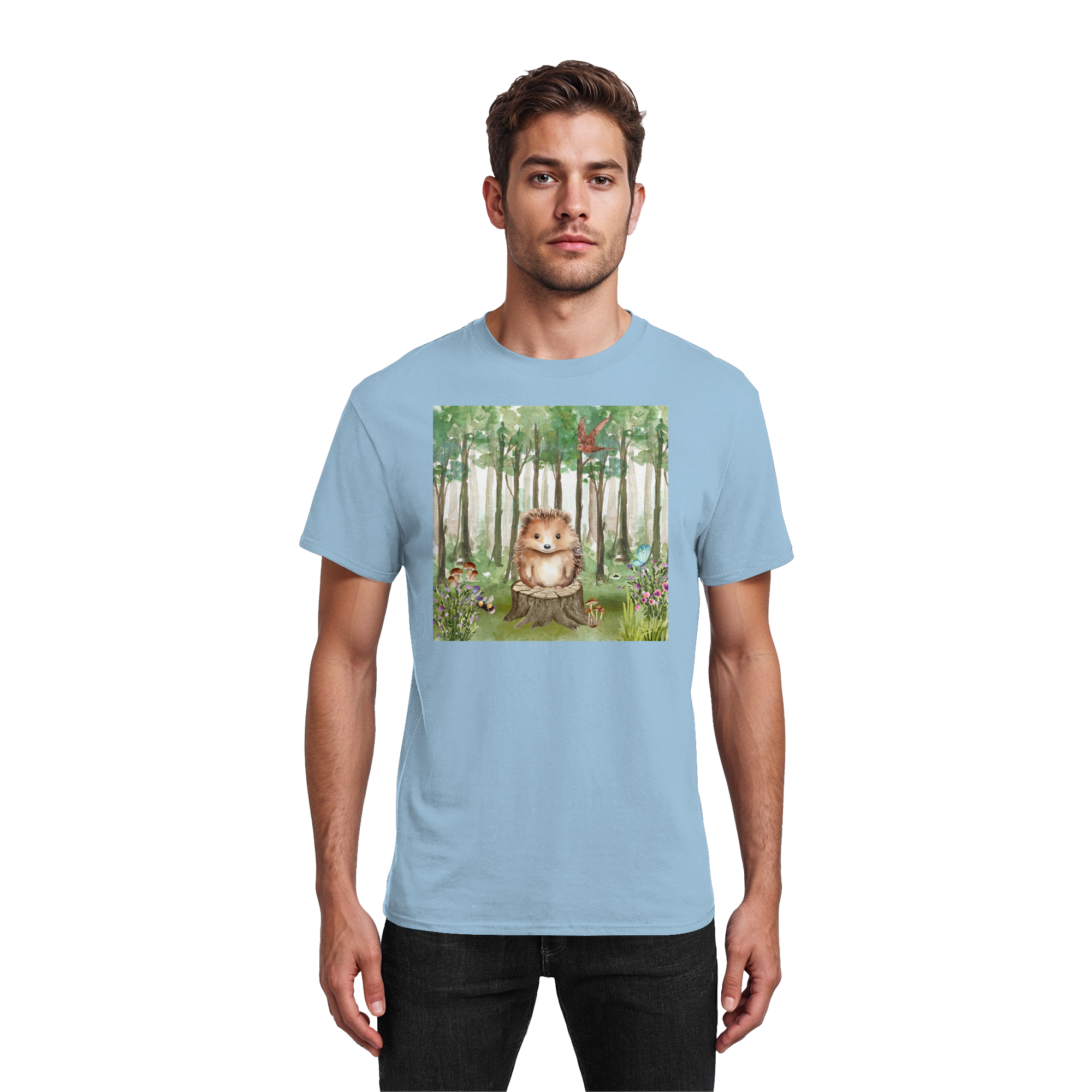 Süßer Igel - Heavy Cotton T-Shirt