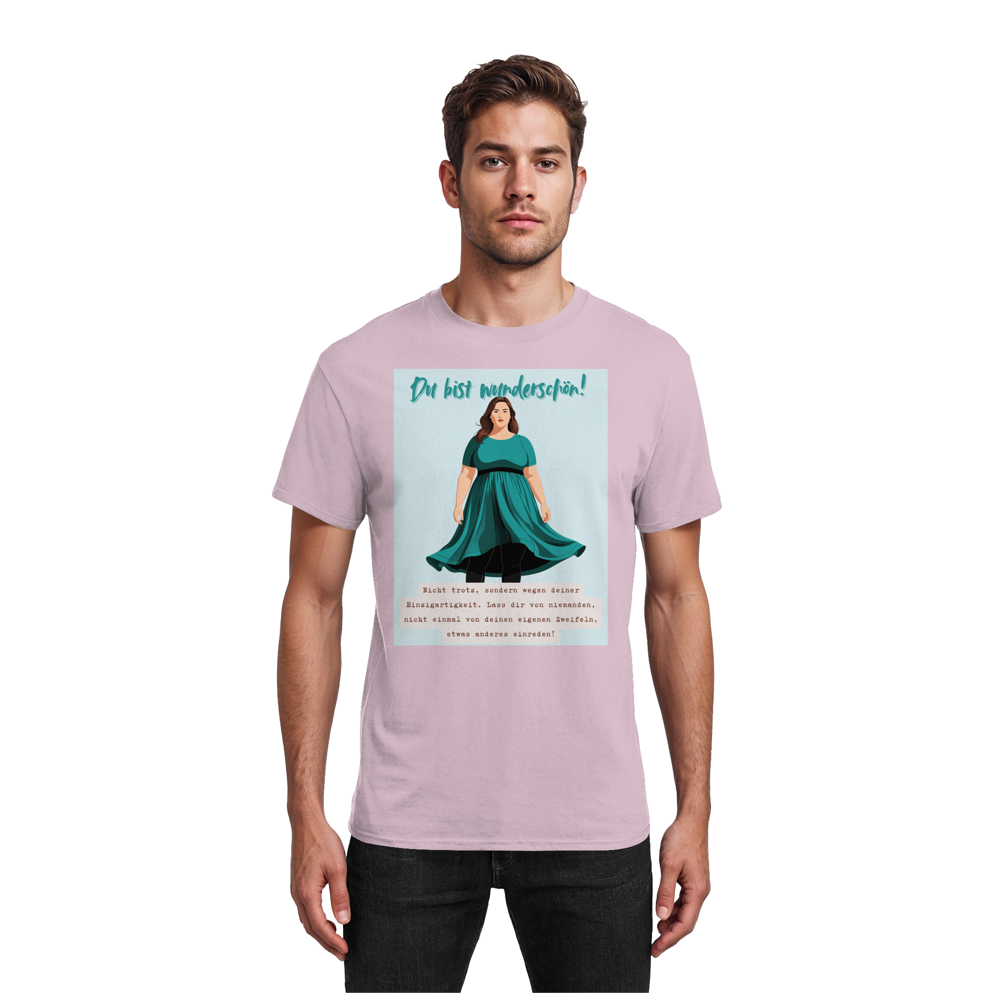 Du bist wunderschön! - Heavy Cotton T-Shirt