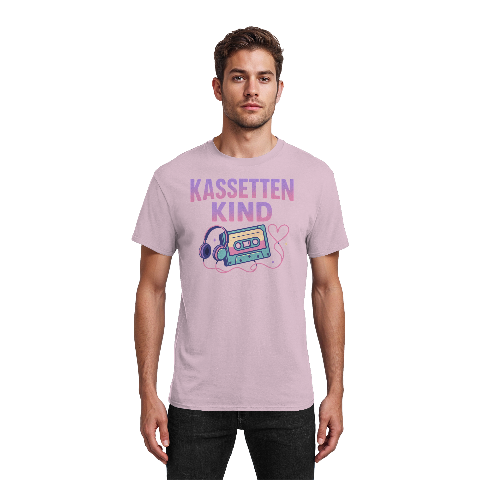 Kassettenkind-Nostalgie-Edition - Heavy Cotton T-Shirt