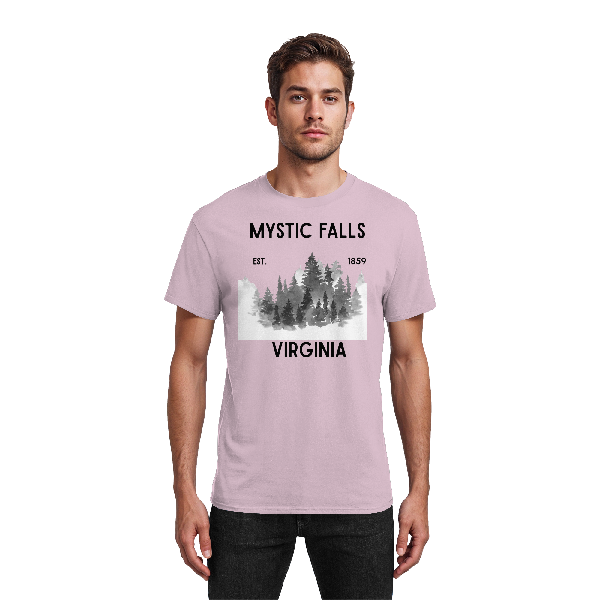 Ein ganz normaler Abend in Mystic Falls - Heavy Cotton T-Shirt