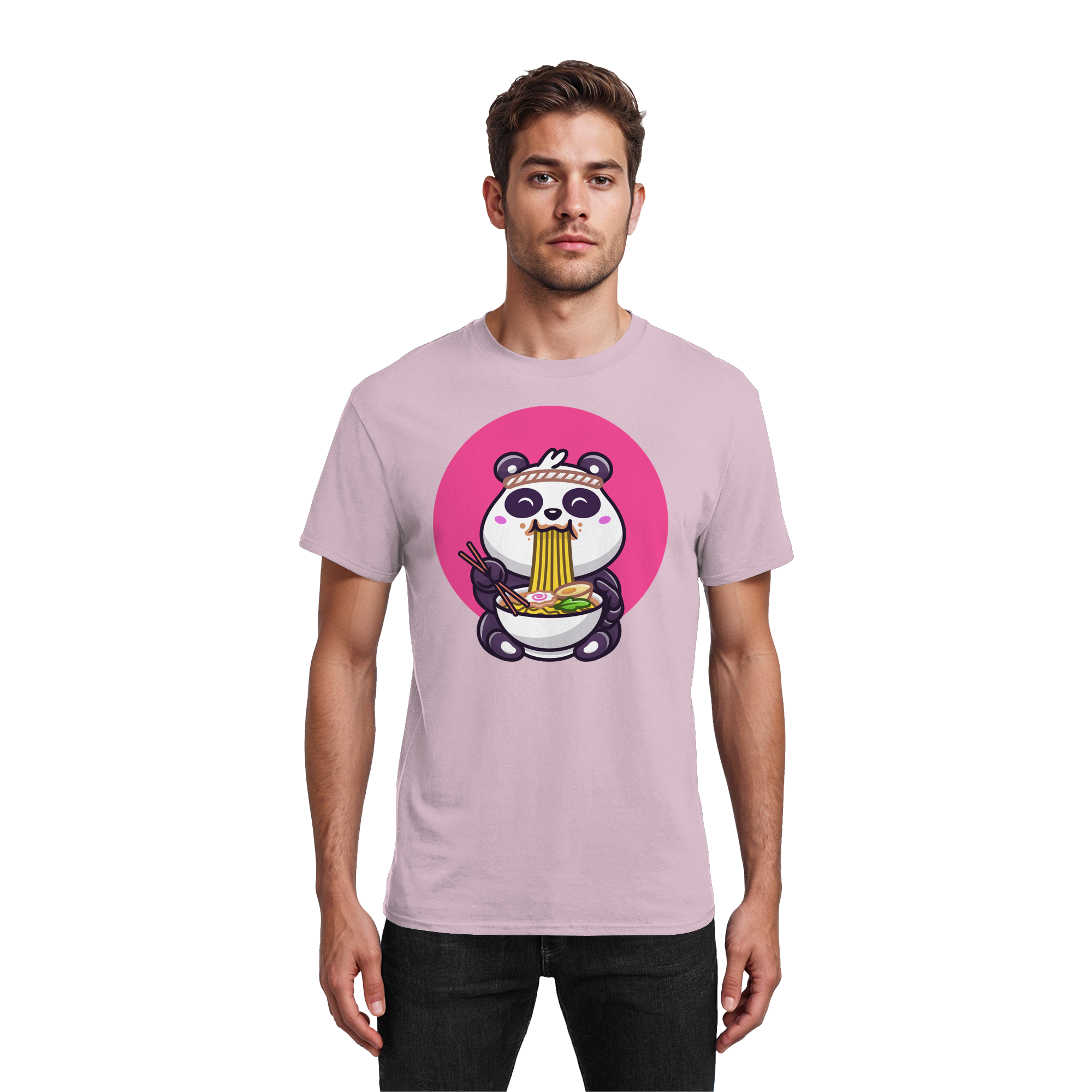 Nudelglück - Heavy Cotton T-Shirt
