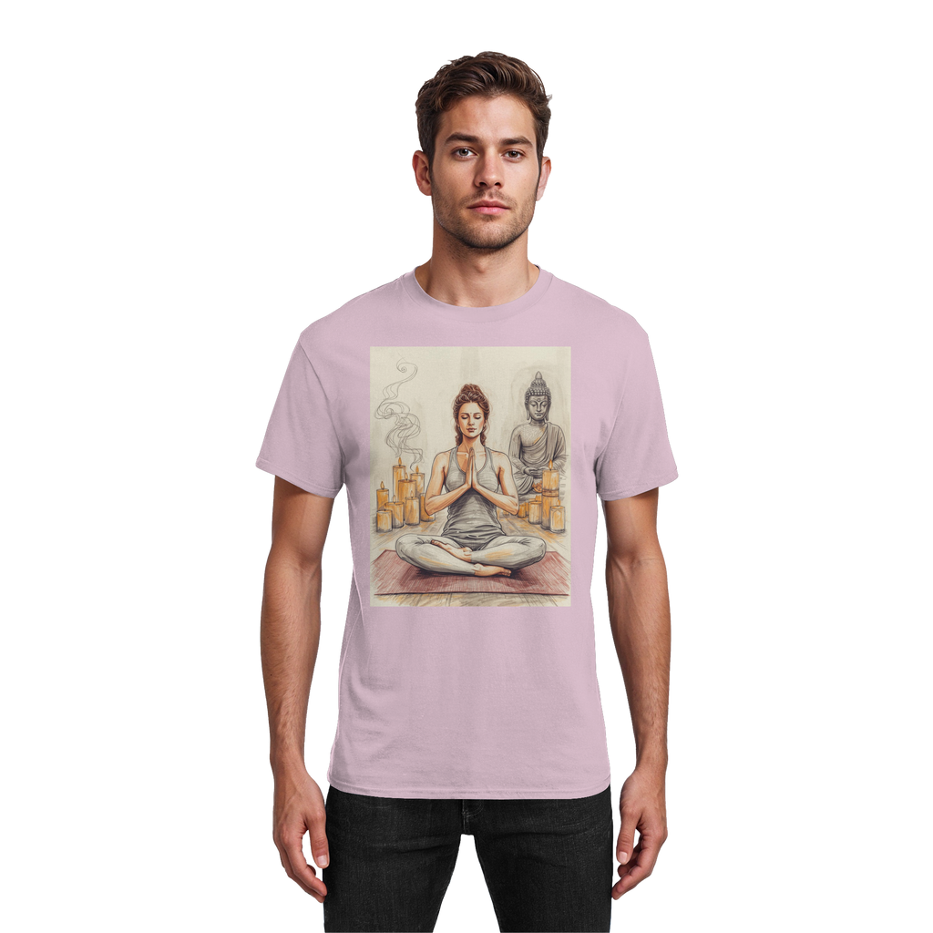 Breathe. Balance. Be. - Heavy Cotton T-Shirt