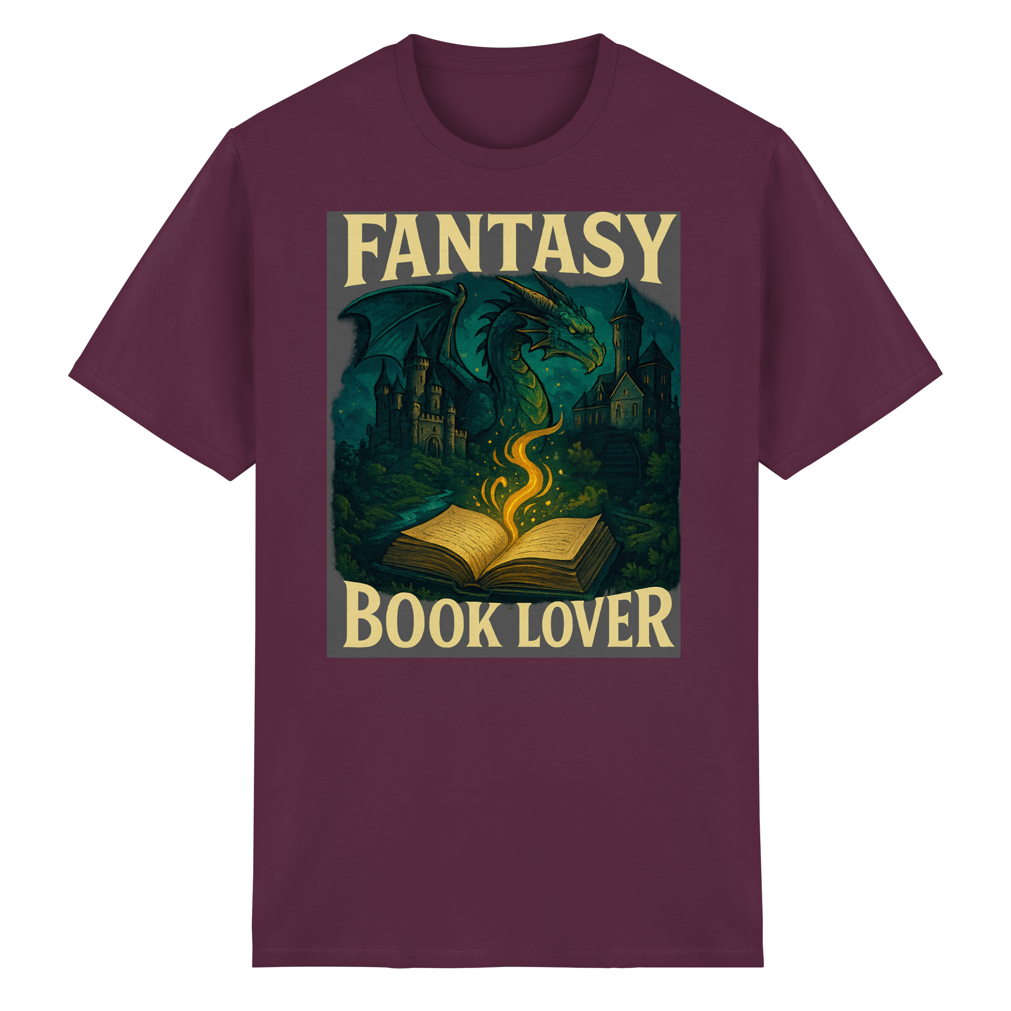 Fantasy Book Lover - Heavy Cotton T-Shirt