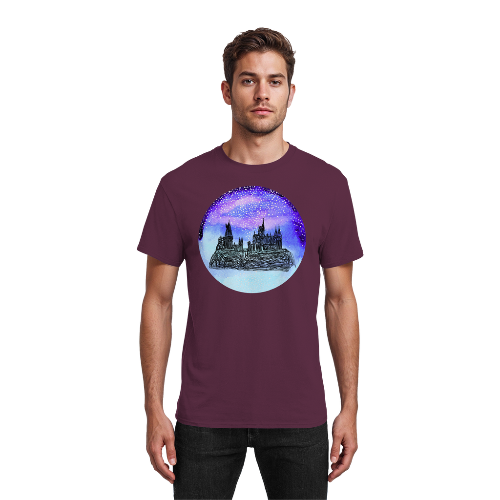 Winter in der Schule für Magie-Begabte - Heavy Cotton T-Shirt