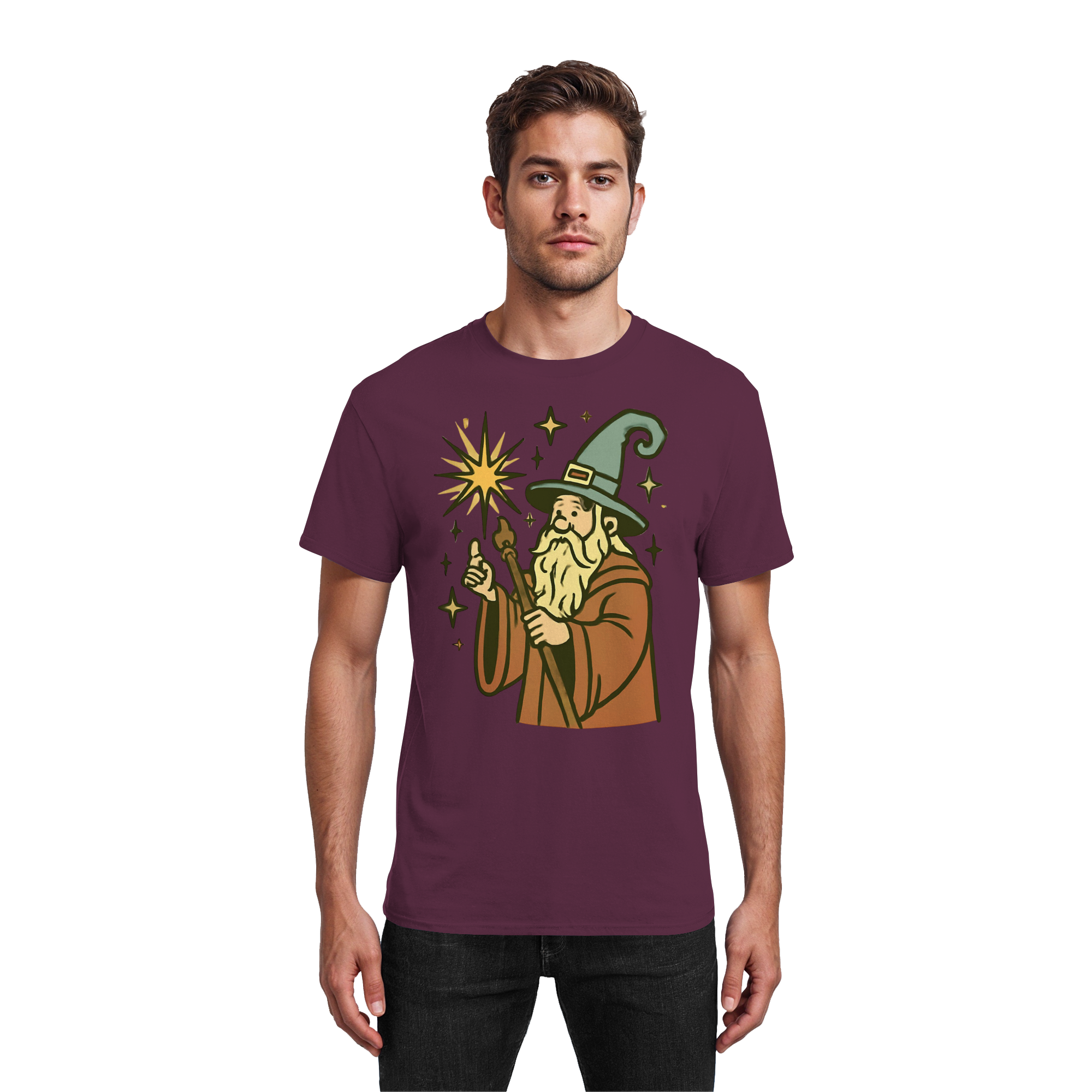 Der alte Zaubermeister - Heavy Cotton T-Shirt