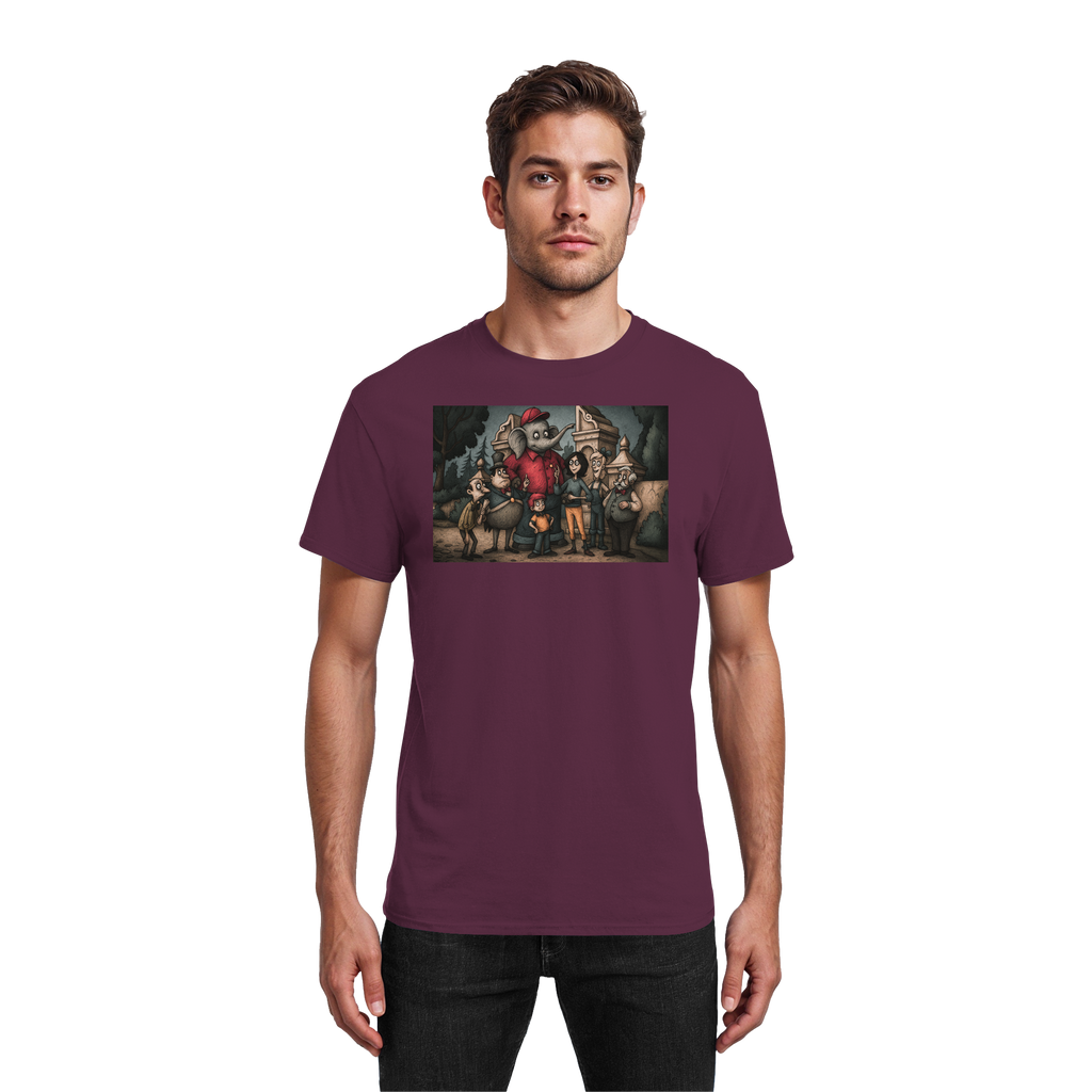 Kindheitshelden - Dark Edition - Heavy Cotton T-Shirt