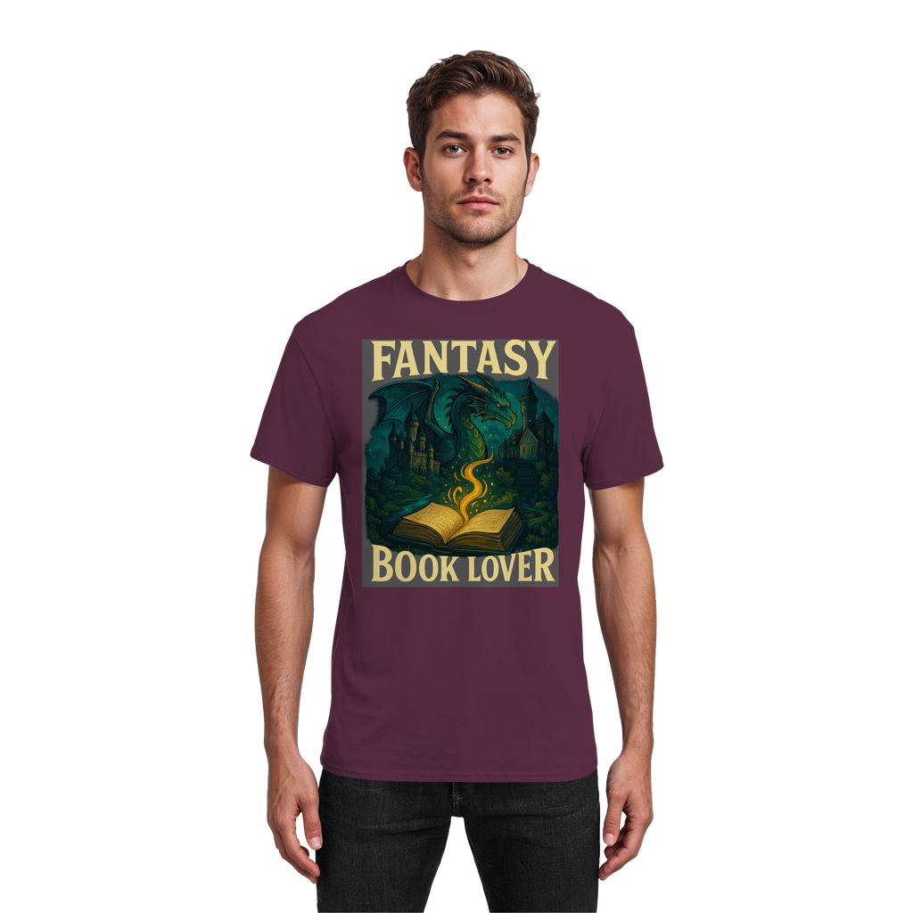 Fantasy Book Lover - Heavy Cotton T-Shirt