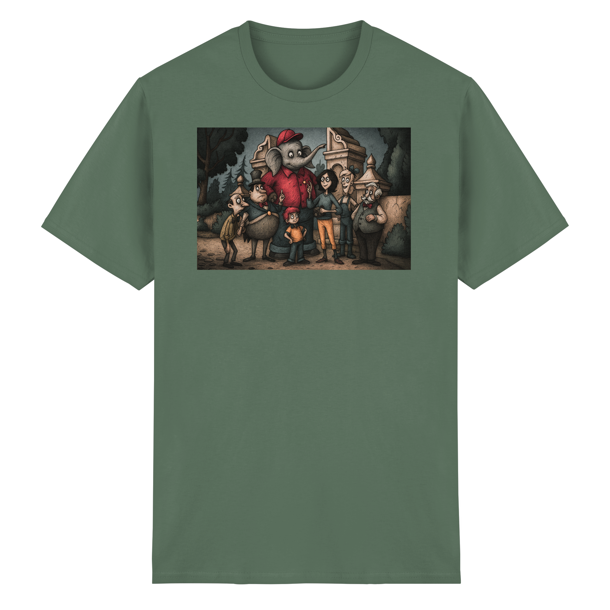 Kindheitshelden - Dark Edition - Heavy Cotton T-Shirt