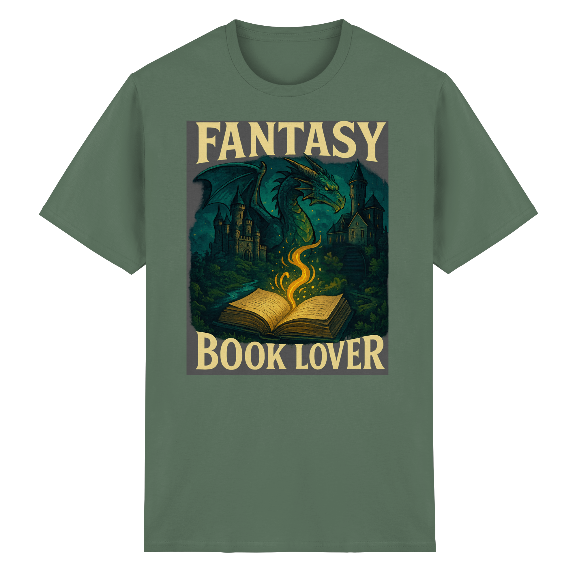 Fantasy Book Lover - Heavy Cotton T-Shirt