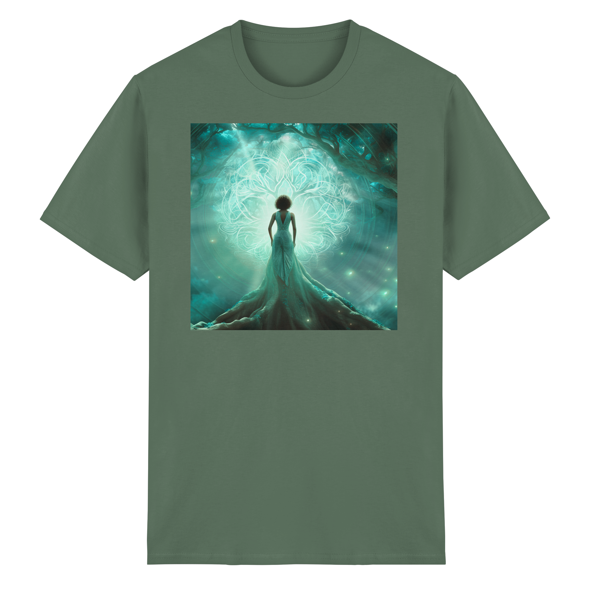 Mystische Frau - Heavy Cotton T-Shirt