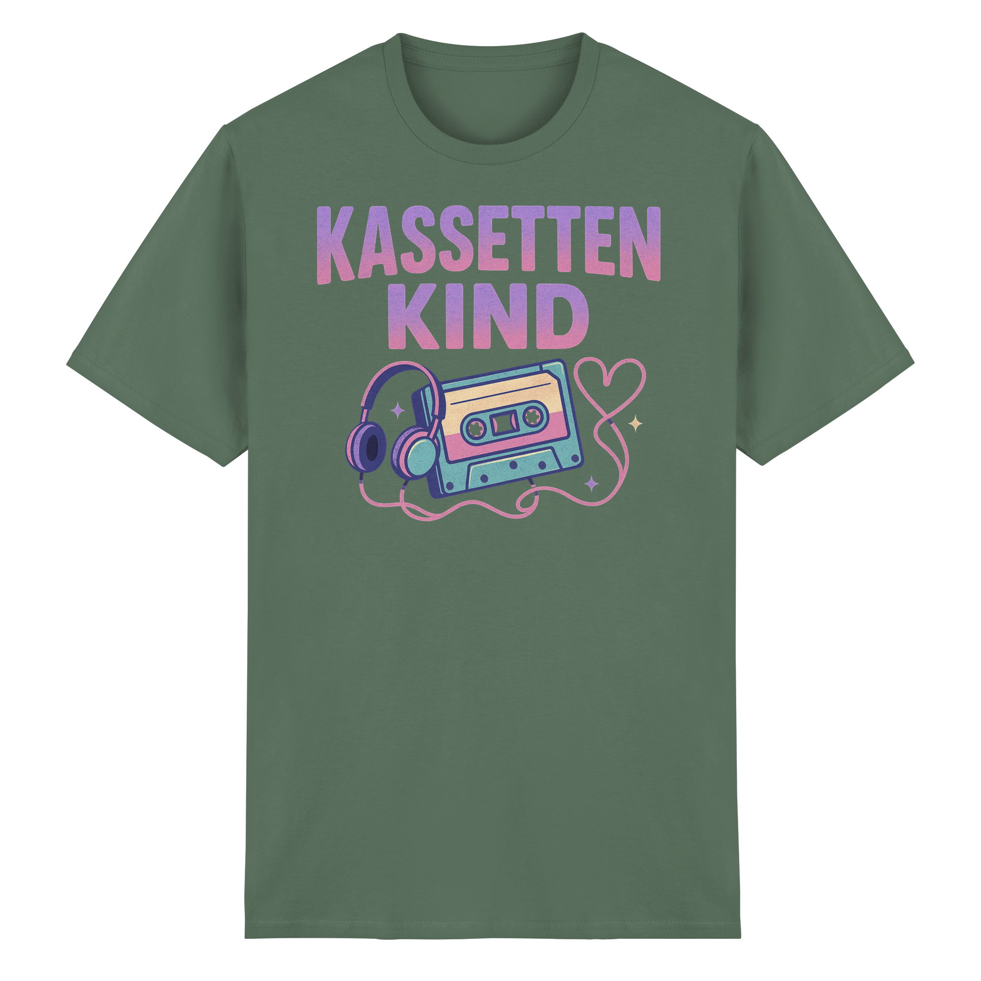 Kassettenkind-Nostalgie-Edition - Heavy Cotton T-Shirt