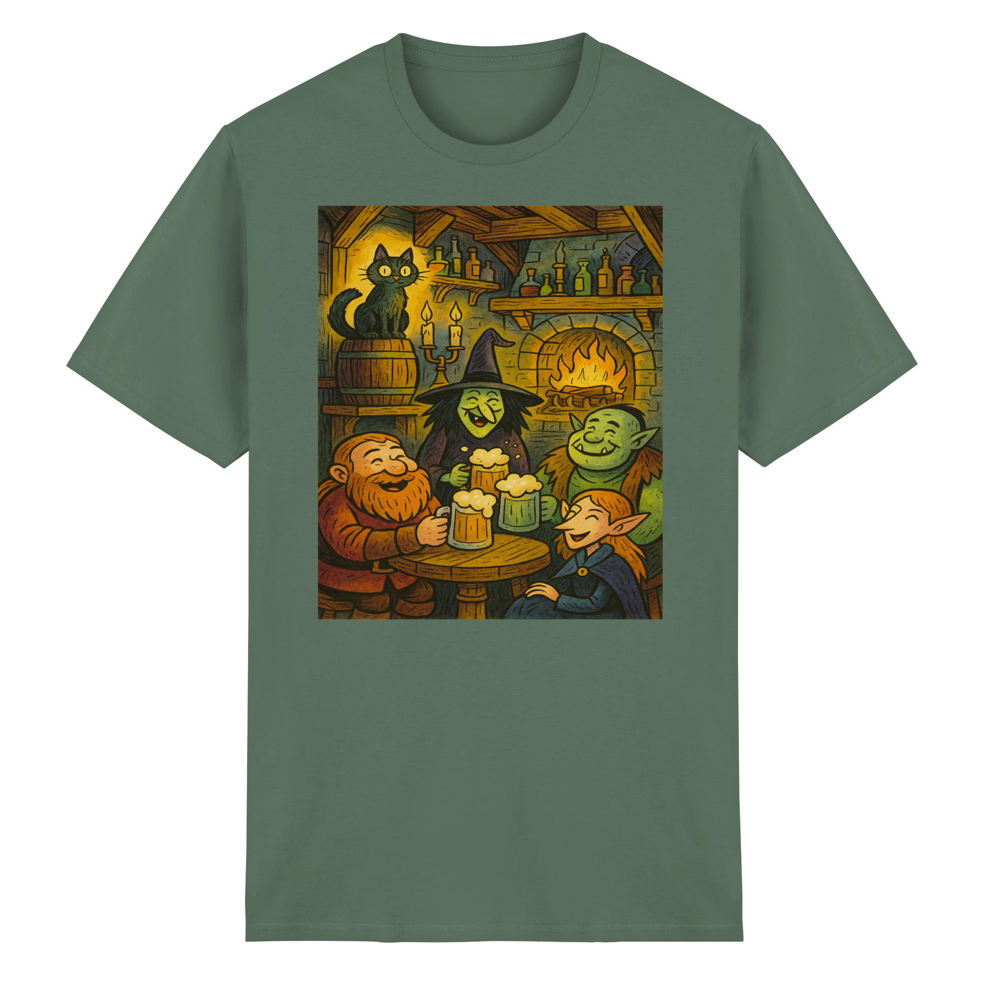 Ein Platz am Kamin - Heavy Cotton T-Shirt