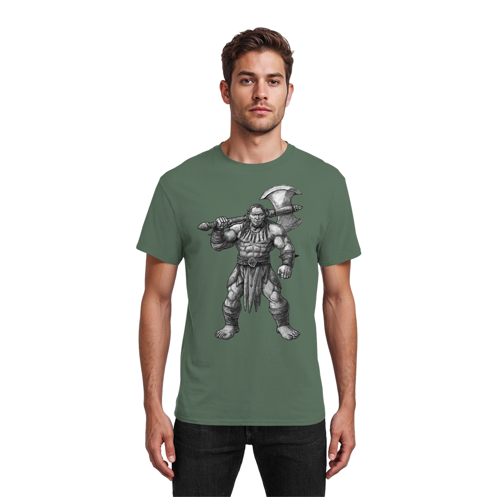 Barbarian's Resolve - Heavy Cotton T-Shirt