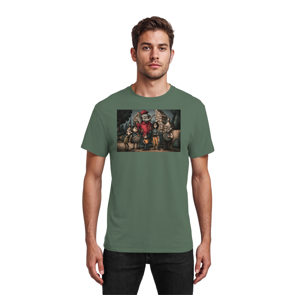 Kindheitshelden - Dark Edition - Heavy Cotton T-Shirt