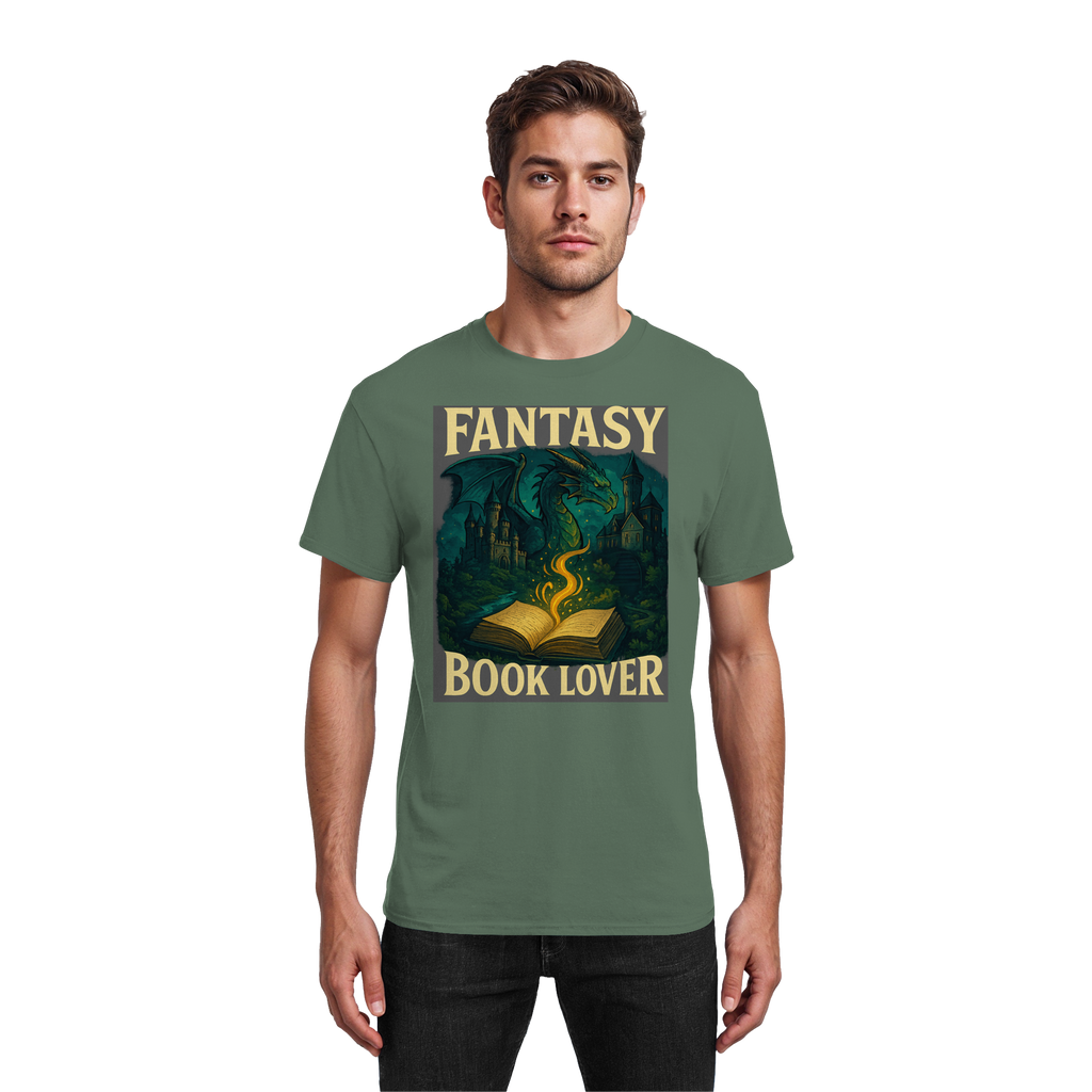 Fantasy Book Lover - Heavy Cotton T-Shirt