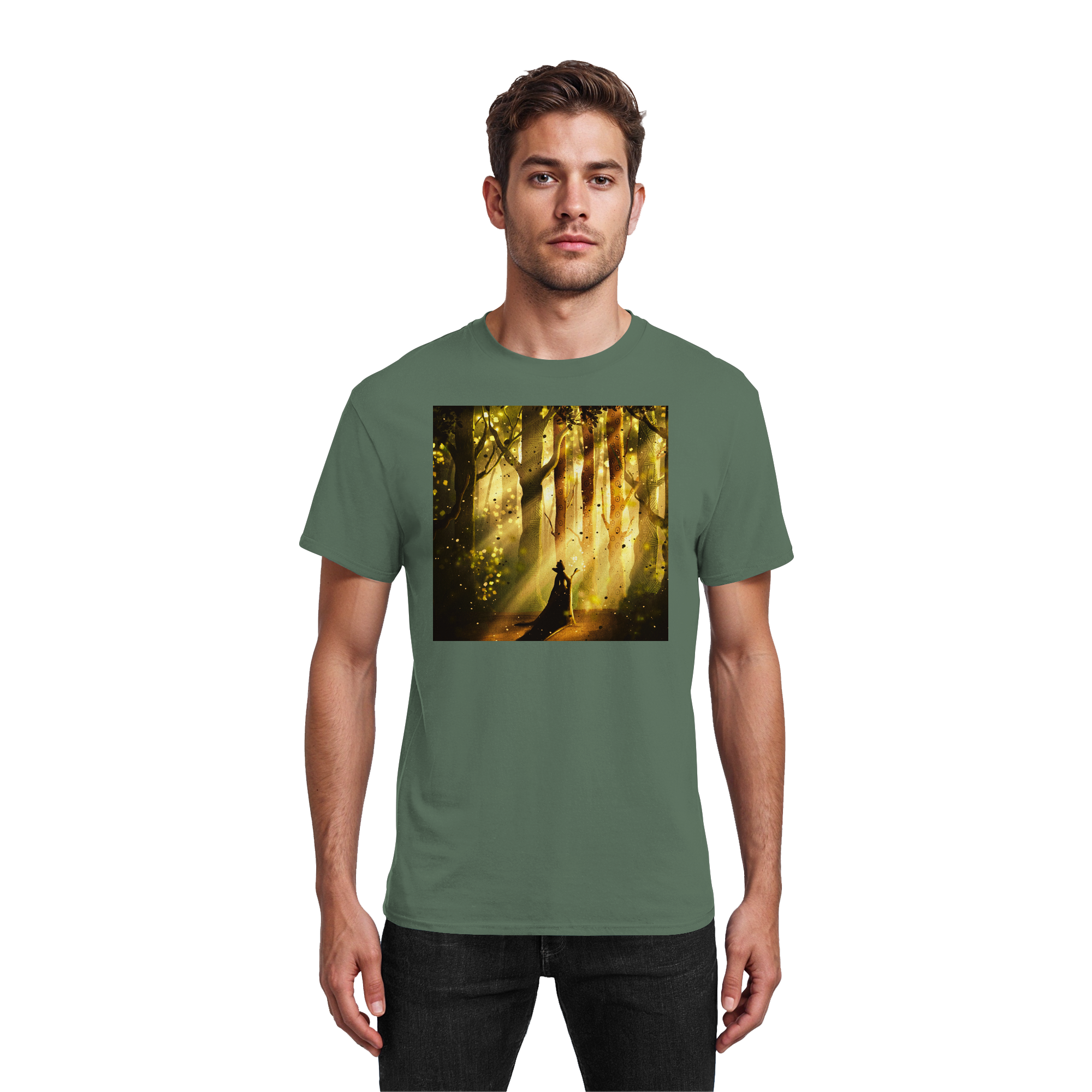 Der Ruf des Waldes - Heavy Cotton T-Shirt