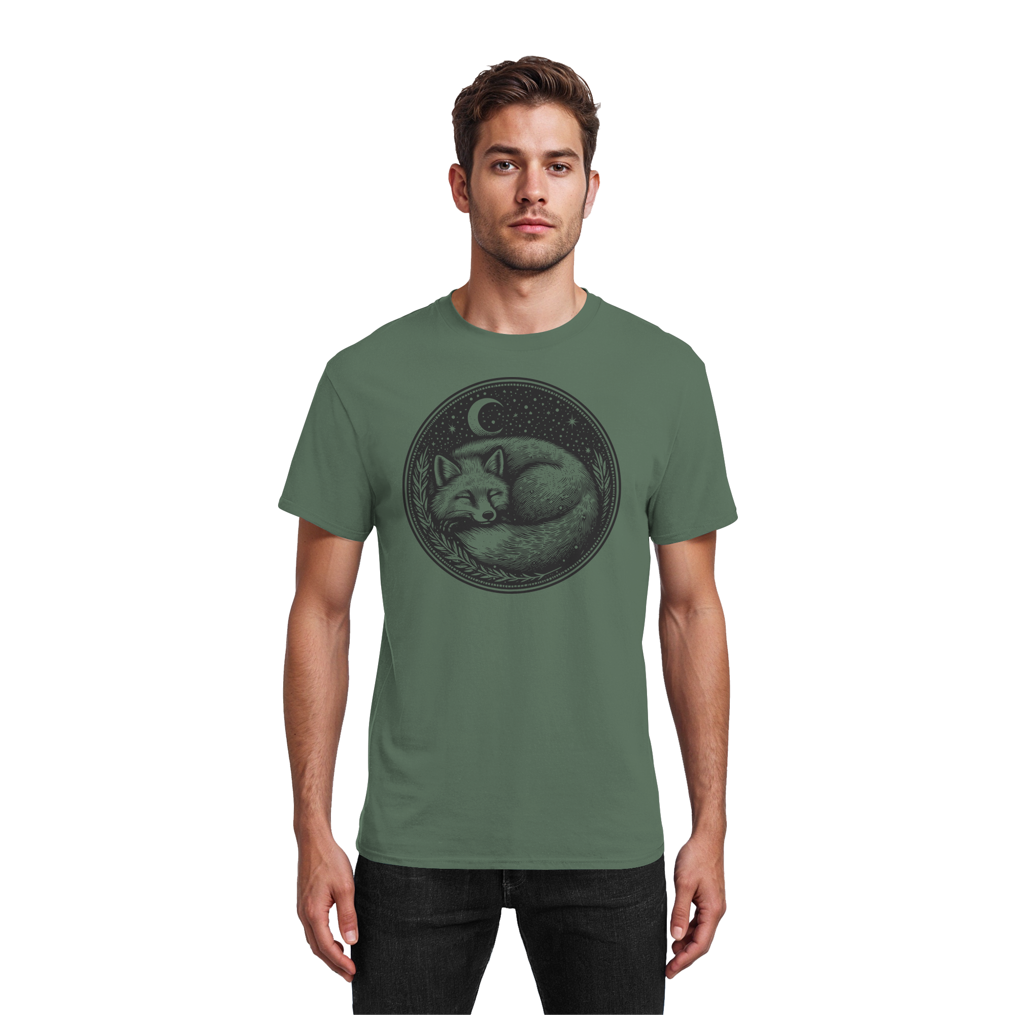 Unter dem Schutz des Mondes - Heavy Cotton T-Shirt