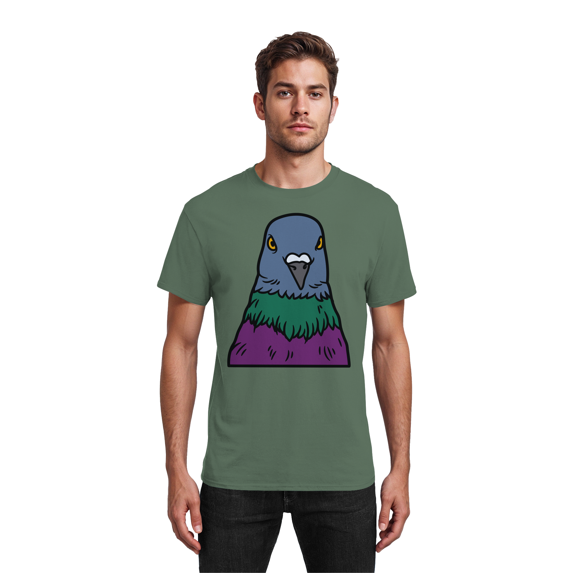 Ich habe dich beobachtet - Heavy Cotton T-Shirt