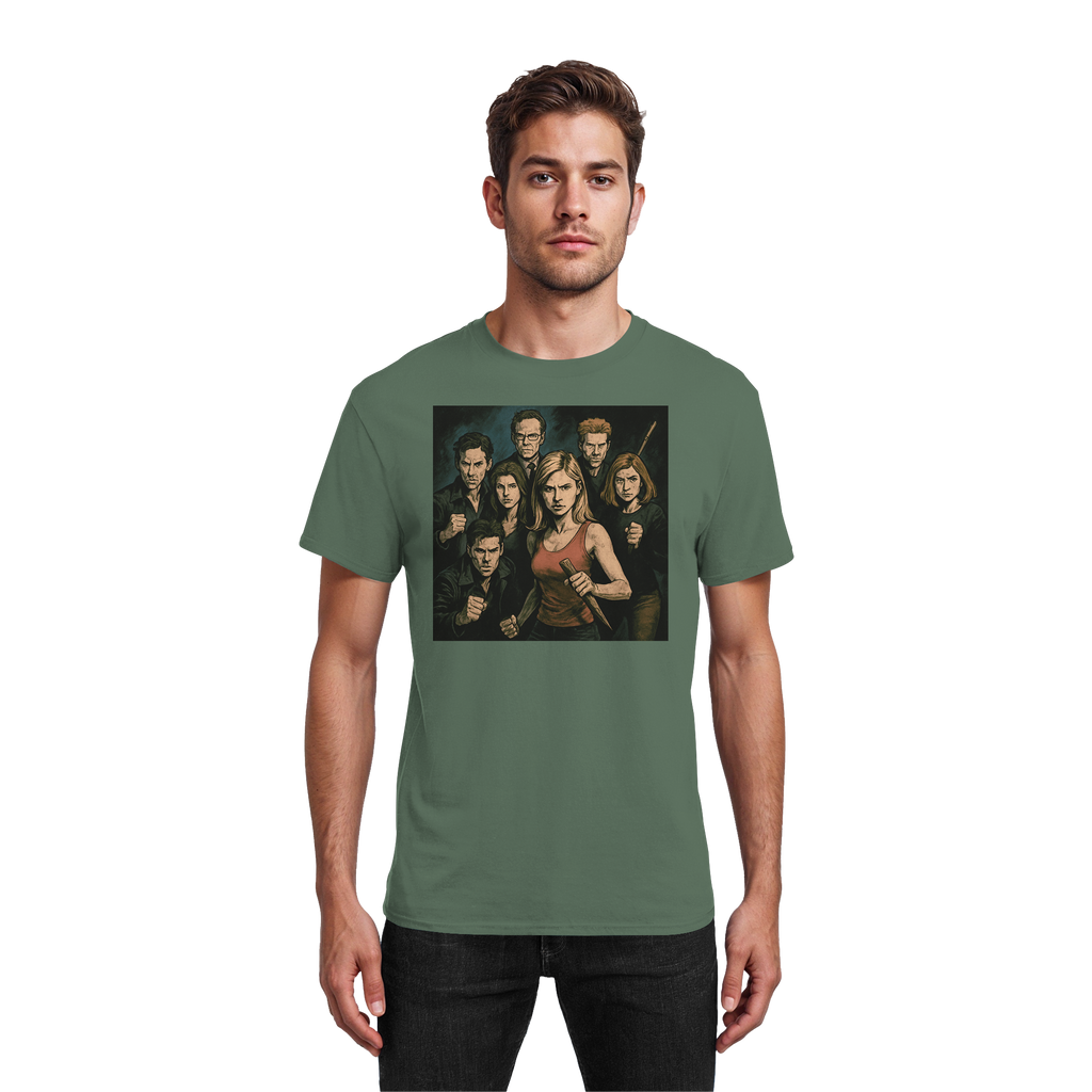 Gemeinsam gegen die Dunkelheit - Heavy Cotton T-Shirt