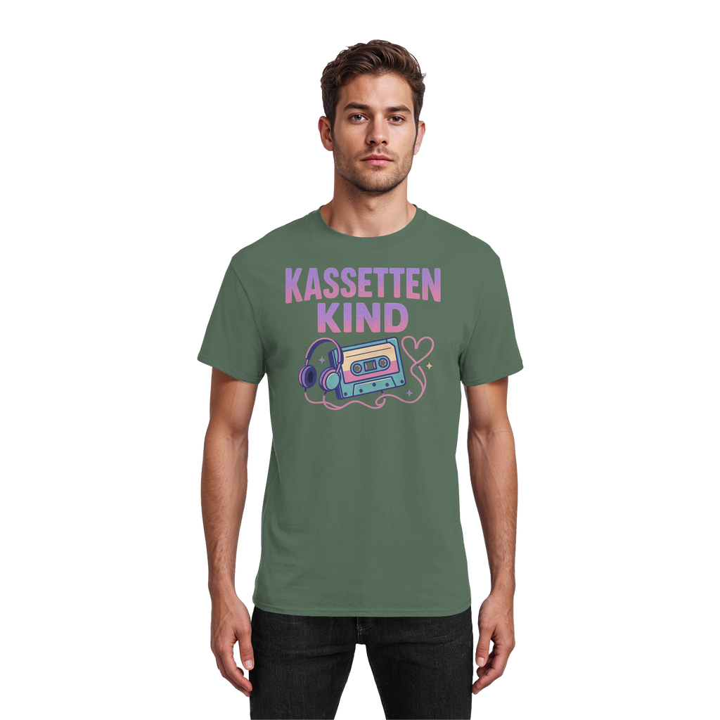 Kassettenkind-Nostalgie-Edition - Heavy Cotton T-Shirt