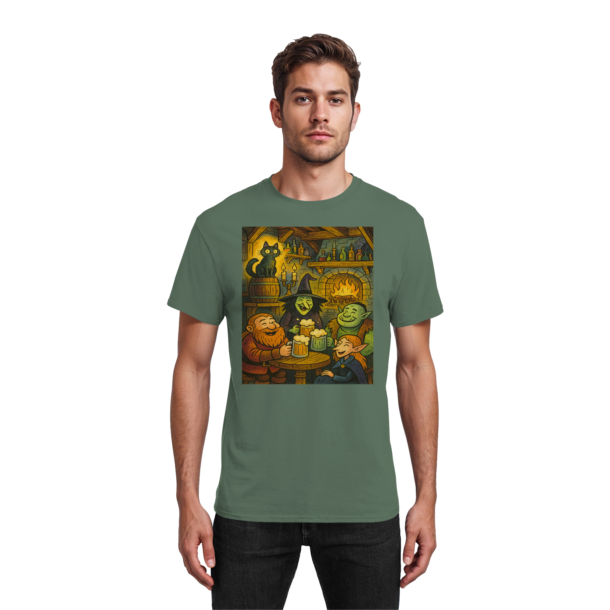 Ein Platz am Kamin - Heavy Cotton T-Shirt