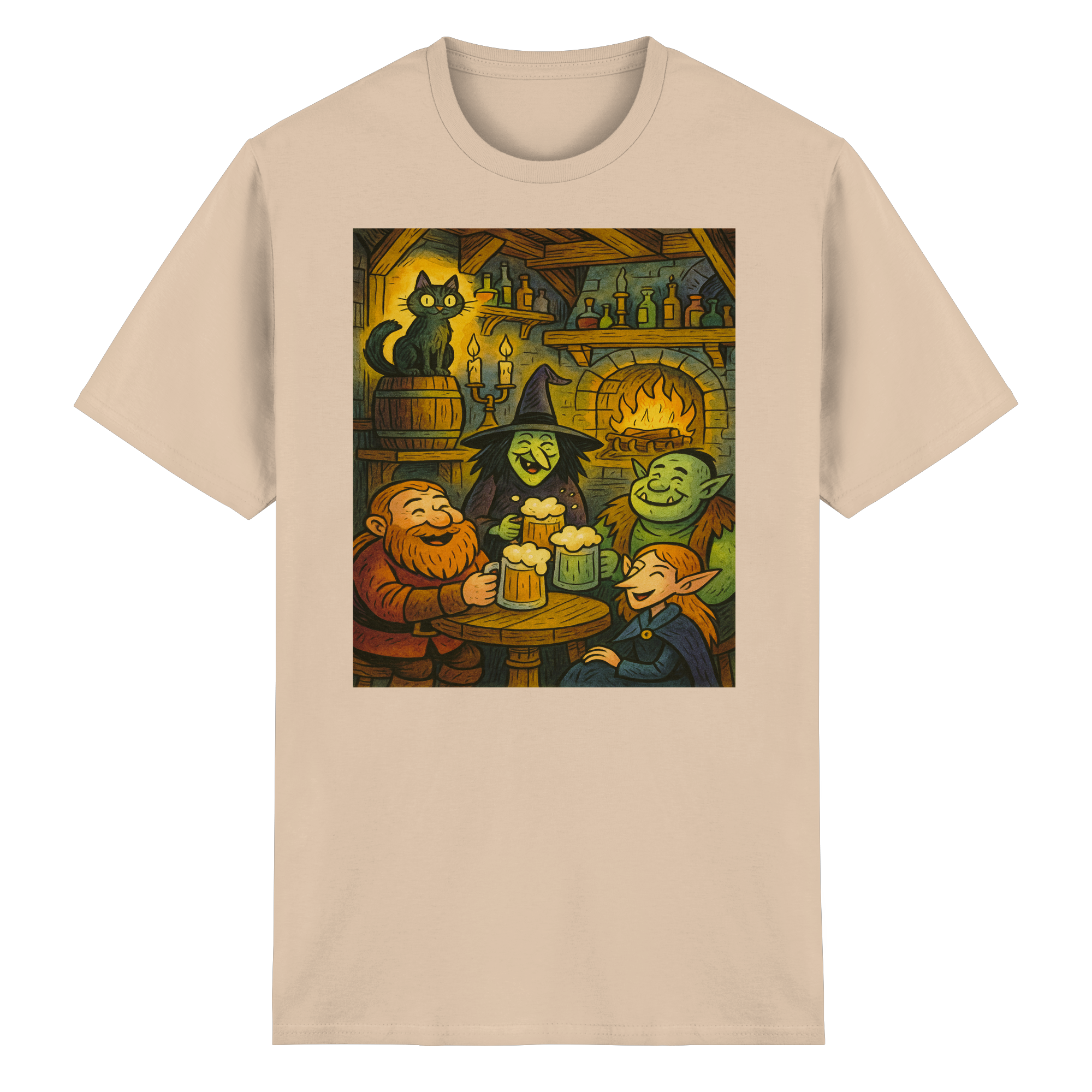 Ein Platz am Kamin - Heavy Cotton T-Shirt