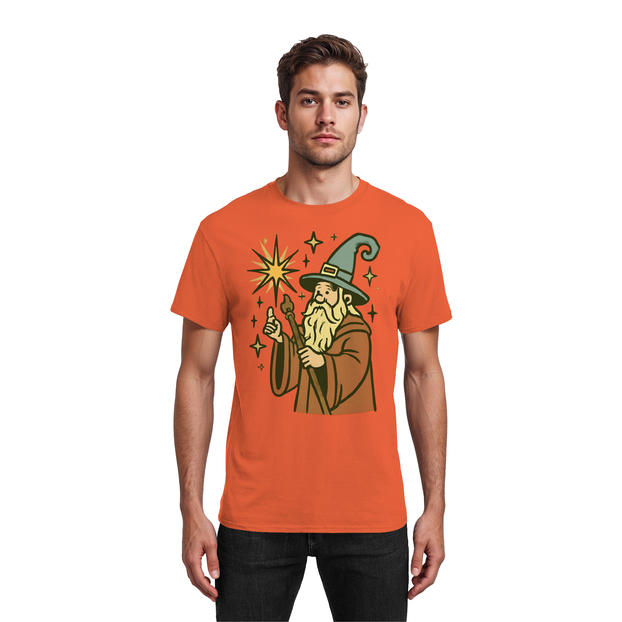 Der alte Zaubermeister - Heavy Cotton T-Shirt