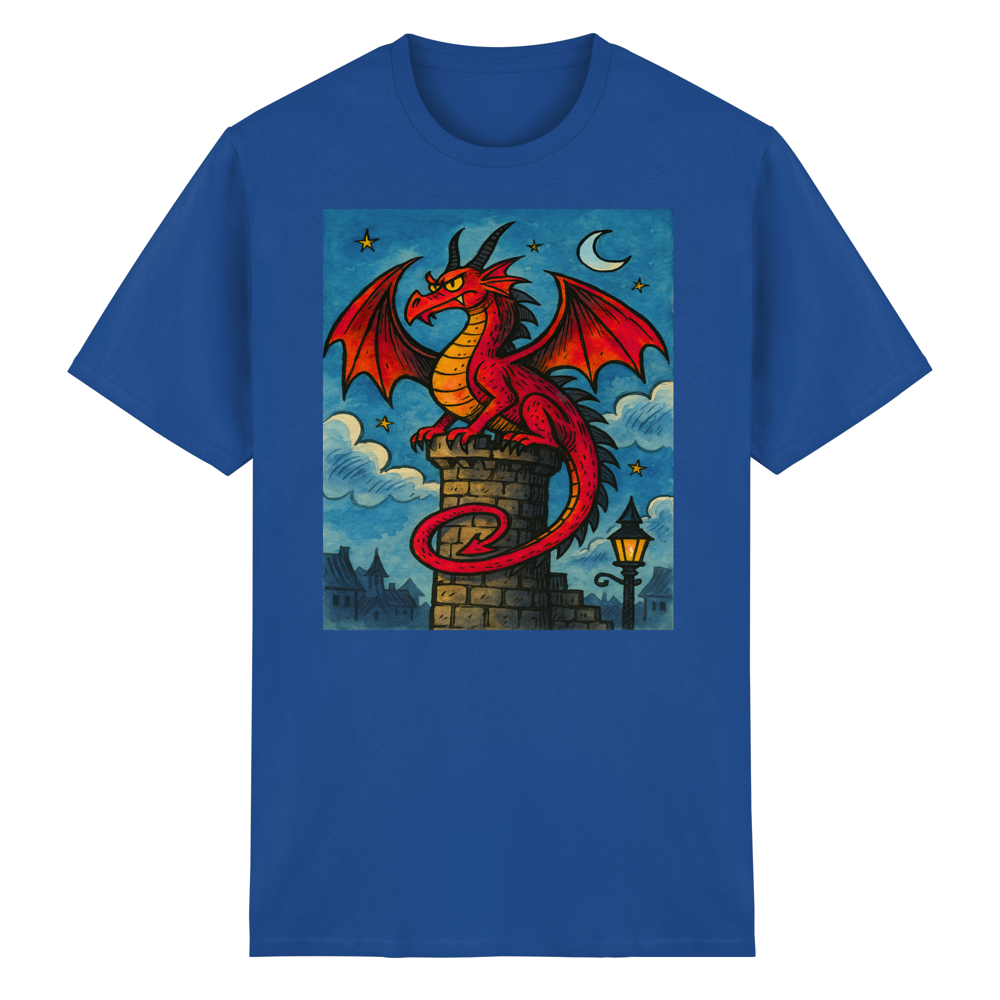 Red Dragon - Nightwatch-Edition - Heavy Cotton T-Shirt