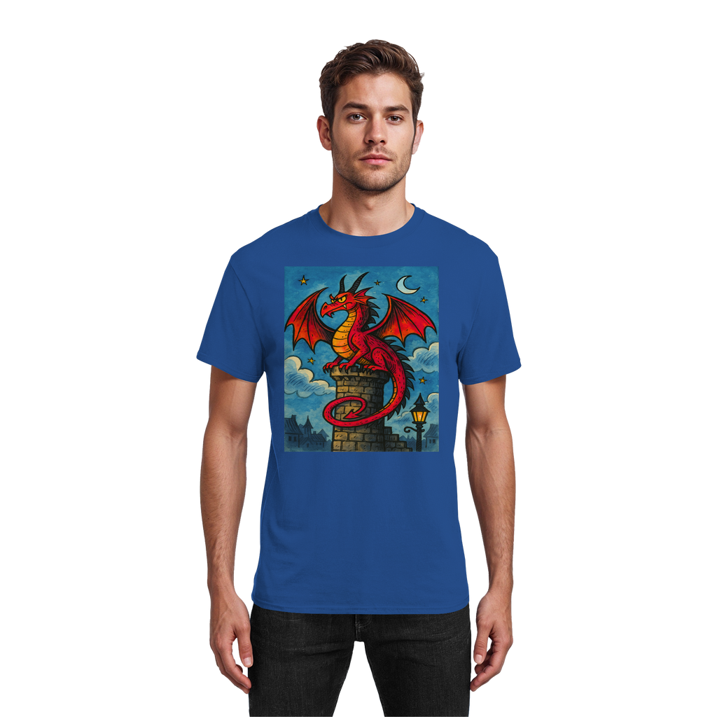 Red Dragon - Nightwatch-Edition - Heavy Cotton T-Shirt