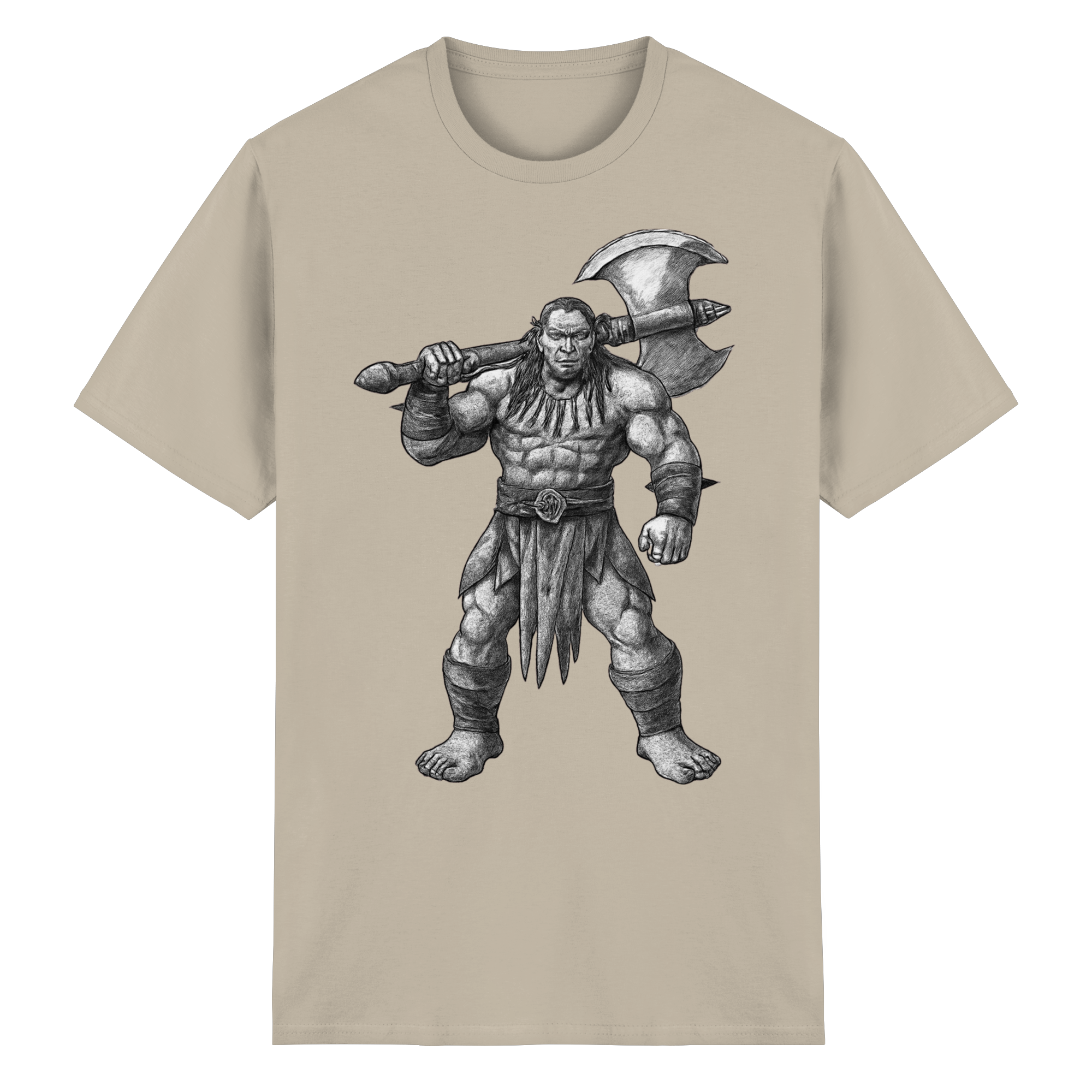 Barbarian's Resolve - Heavy Cotton T-Shirt