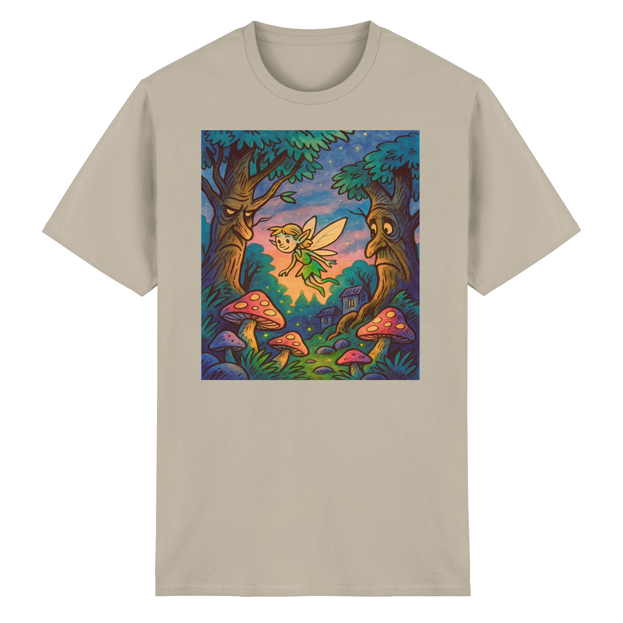 Magischer Elfenwald - Heavy Cotton T-Shirt