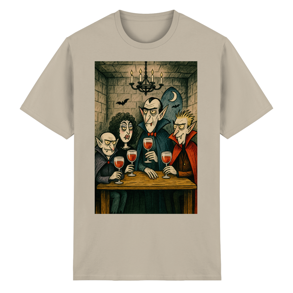 Vampires & Vino - Heavy Cotton T-Shirt