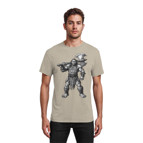 Barbarian's Resolve - Heavy Cotton T-Shirt