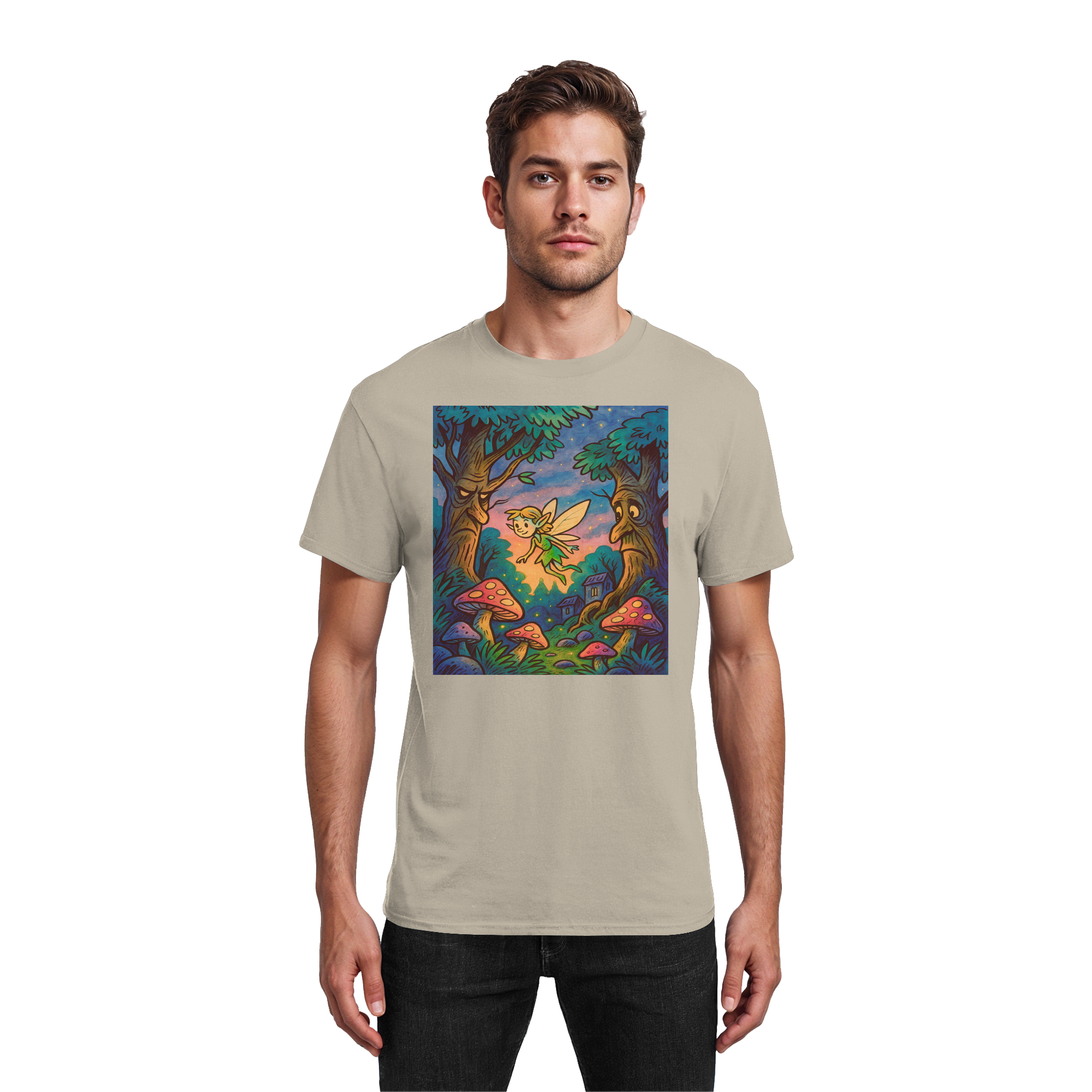 Magischer Elfenwald - Heavy Cotton T-Shirt