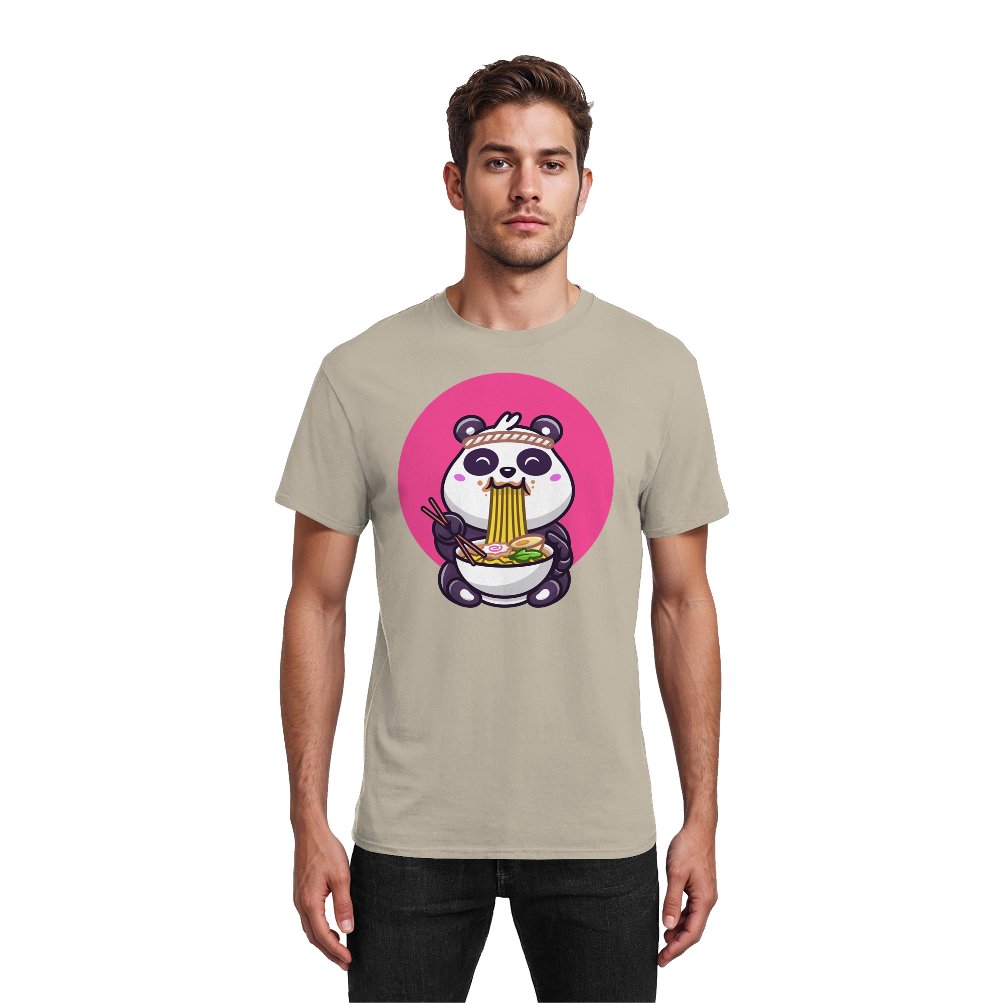 Nudelglück - Heavy Cotton T-Shirt
