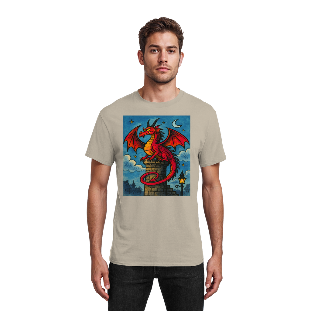 Red Dragon - Nightwatch-Edition - Heavy Cotton T-Shirt
