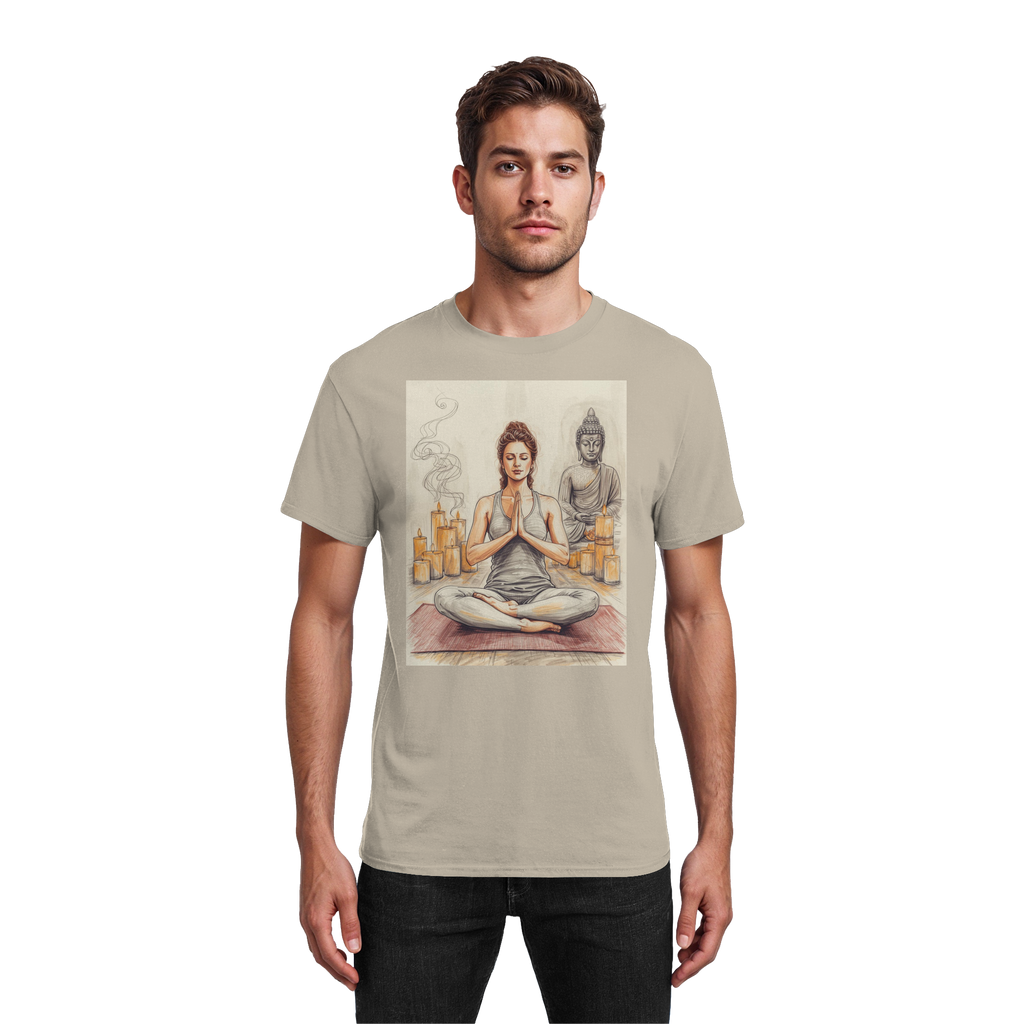Breathe. Balance. Be. - Heavy Cotton T-Shirt