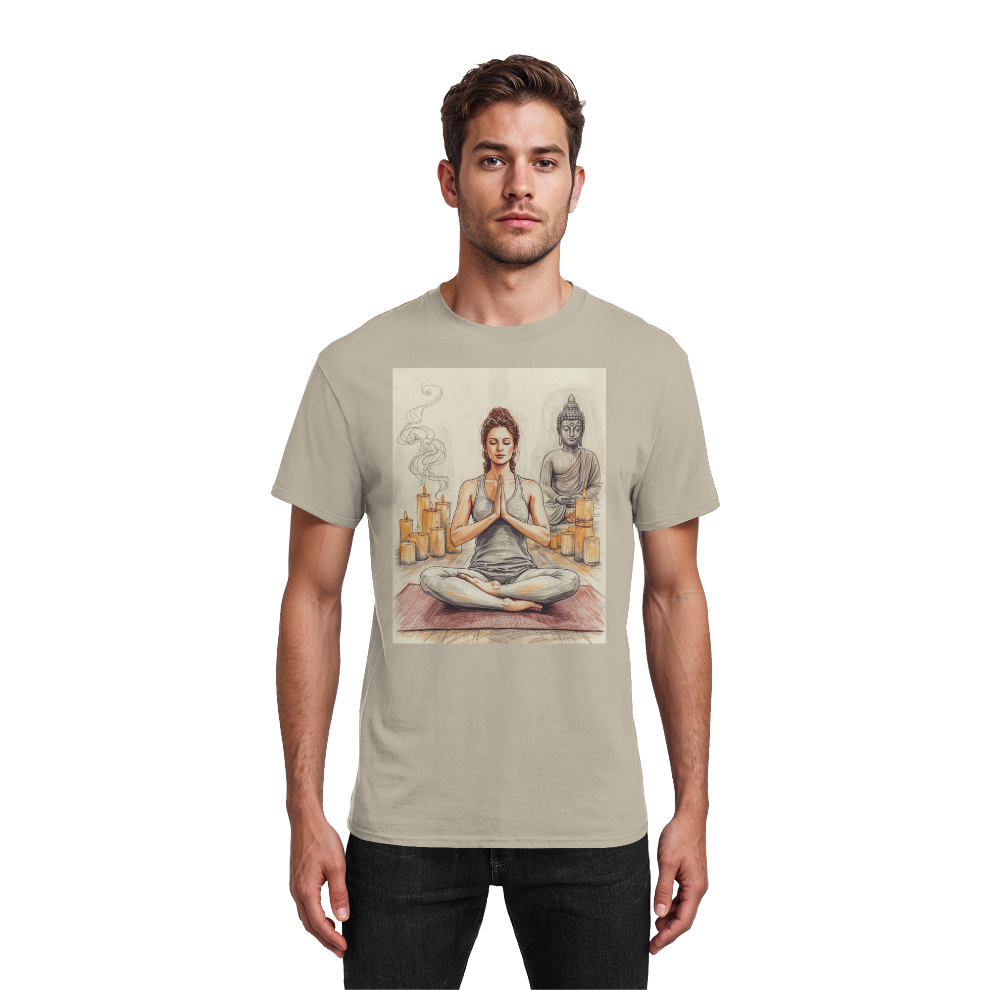 Breathe. Balance. Be. - Heavy Cotton T-Shirt