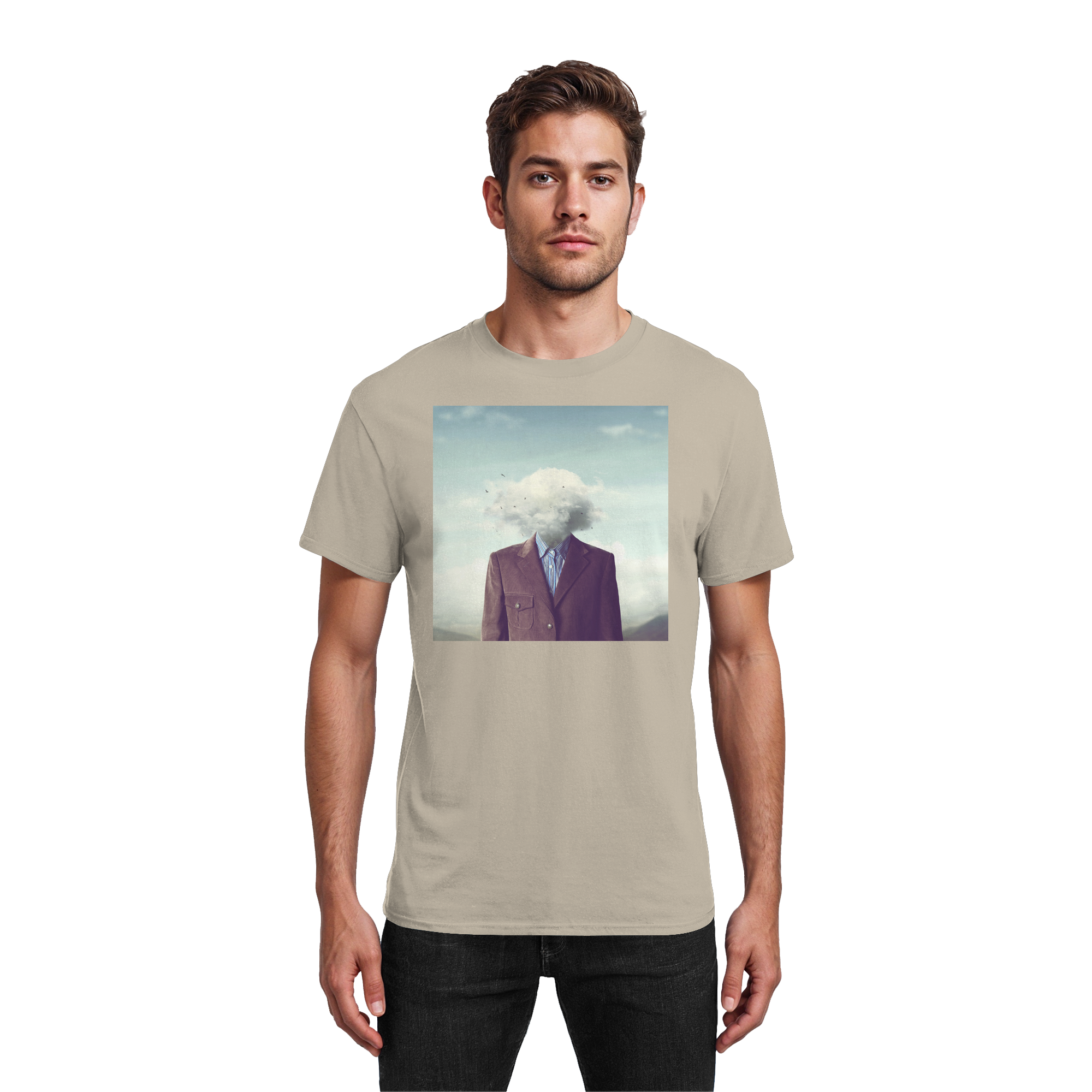 Ein Himmel voller Gedanken - Heavy Cotton T-Shirt