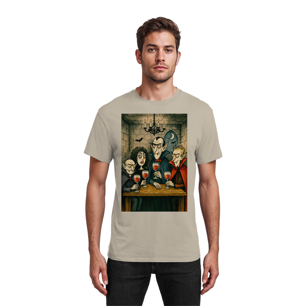 Vampires & Vino - Heavy Cotton T-Shirt