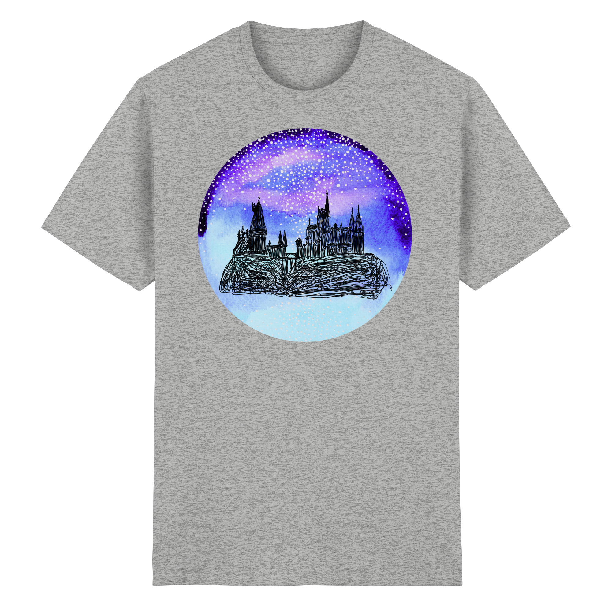 Winter in der Schule für Magie-Begabte - Heavy Cotton T-Shirt
