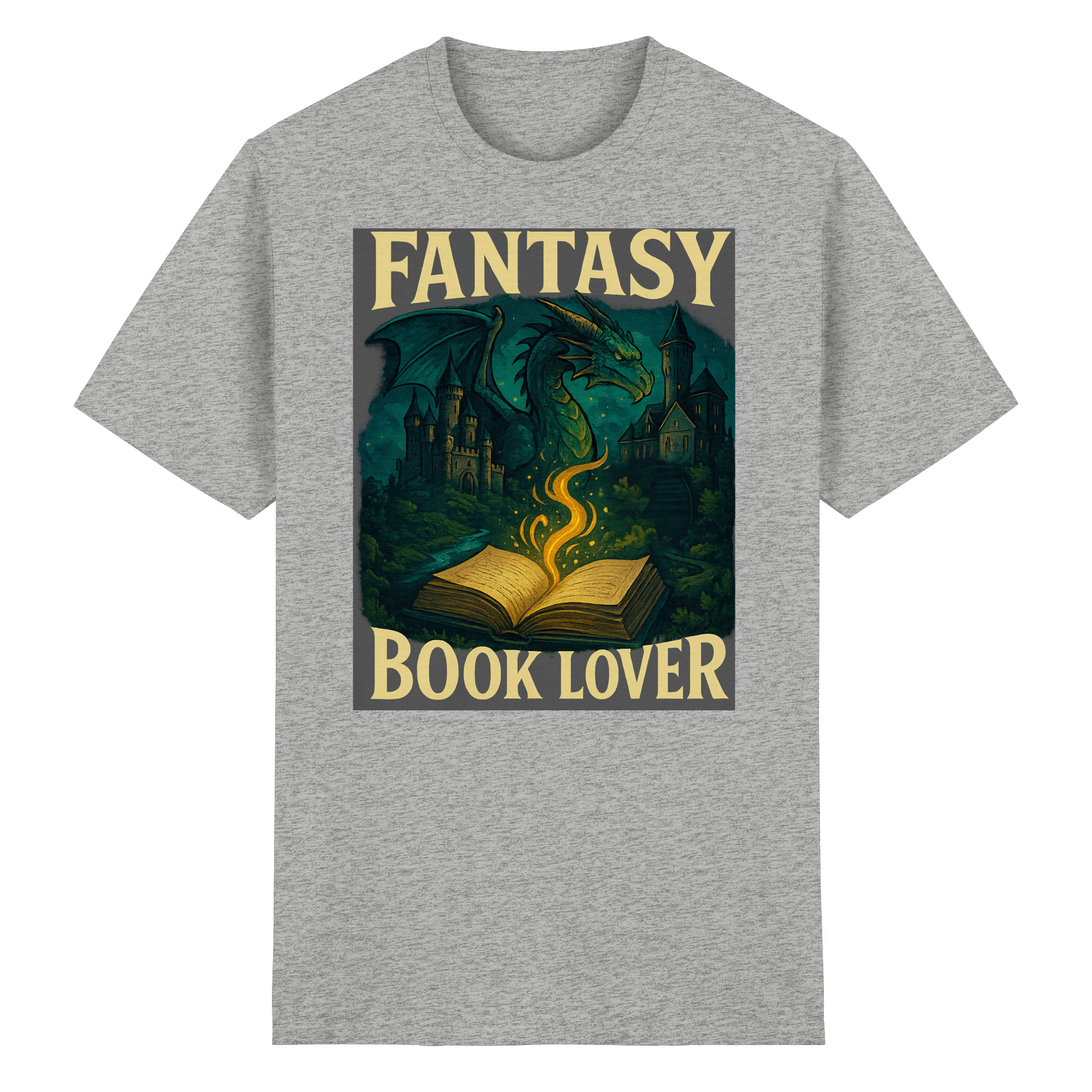 Fantasy Book Lover - Heavy Cotton T-Shirt