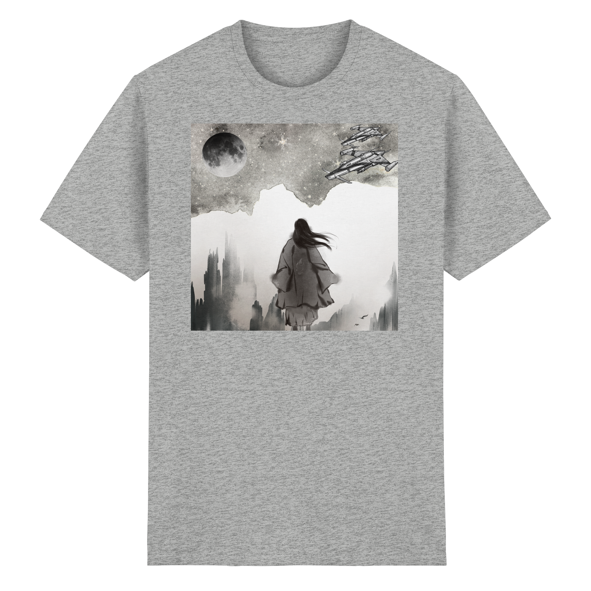 Zwischen den Sternen - Heavy Cotton T-Shirt