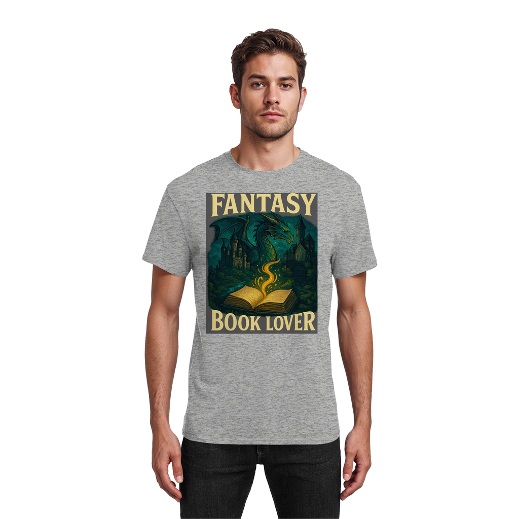 Fantasy Book Lover - Heavy Cotton T-Shirt