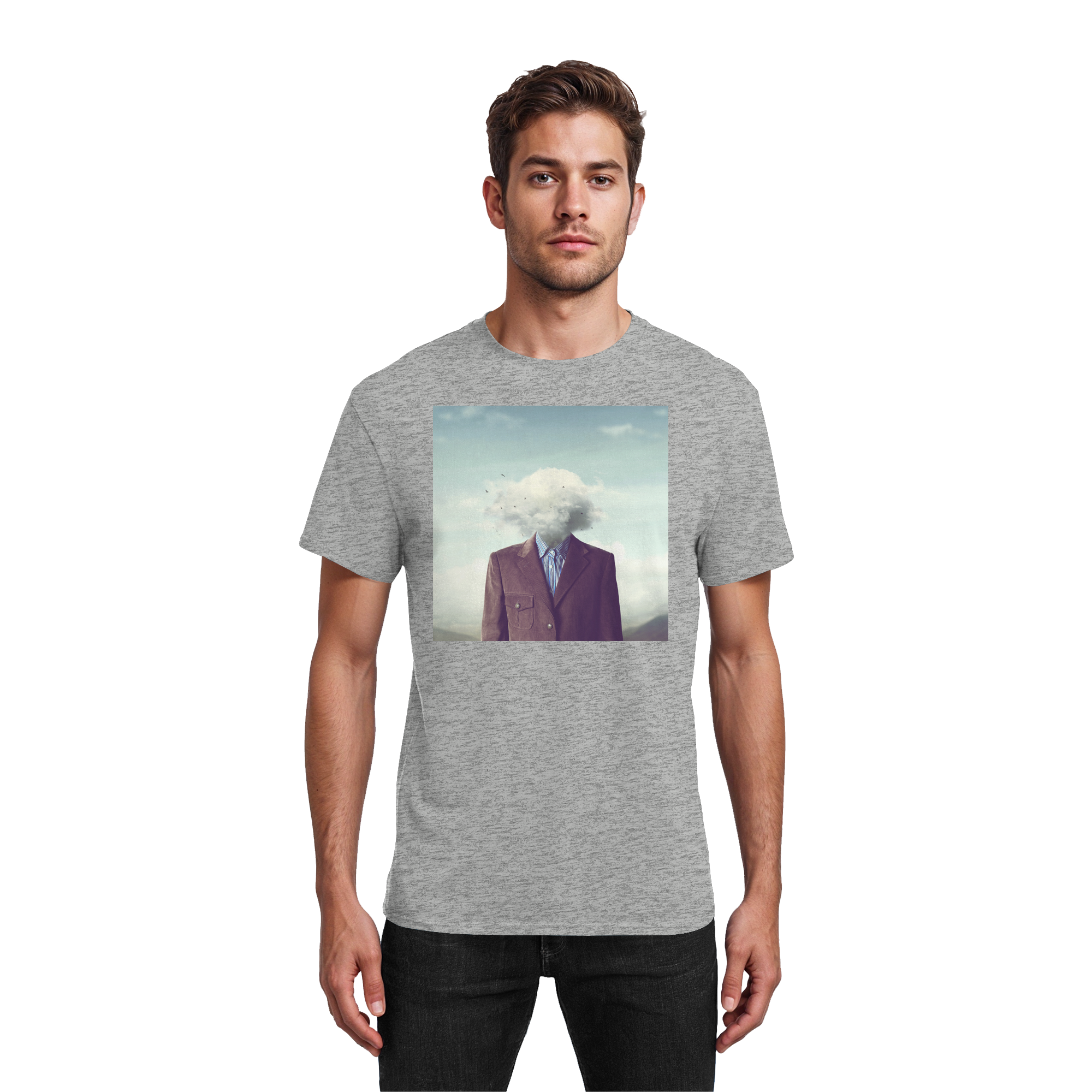 Ein Himmel voller Gedanken - Heavy Cotton T-Shirt