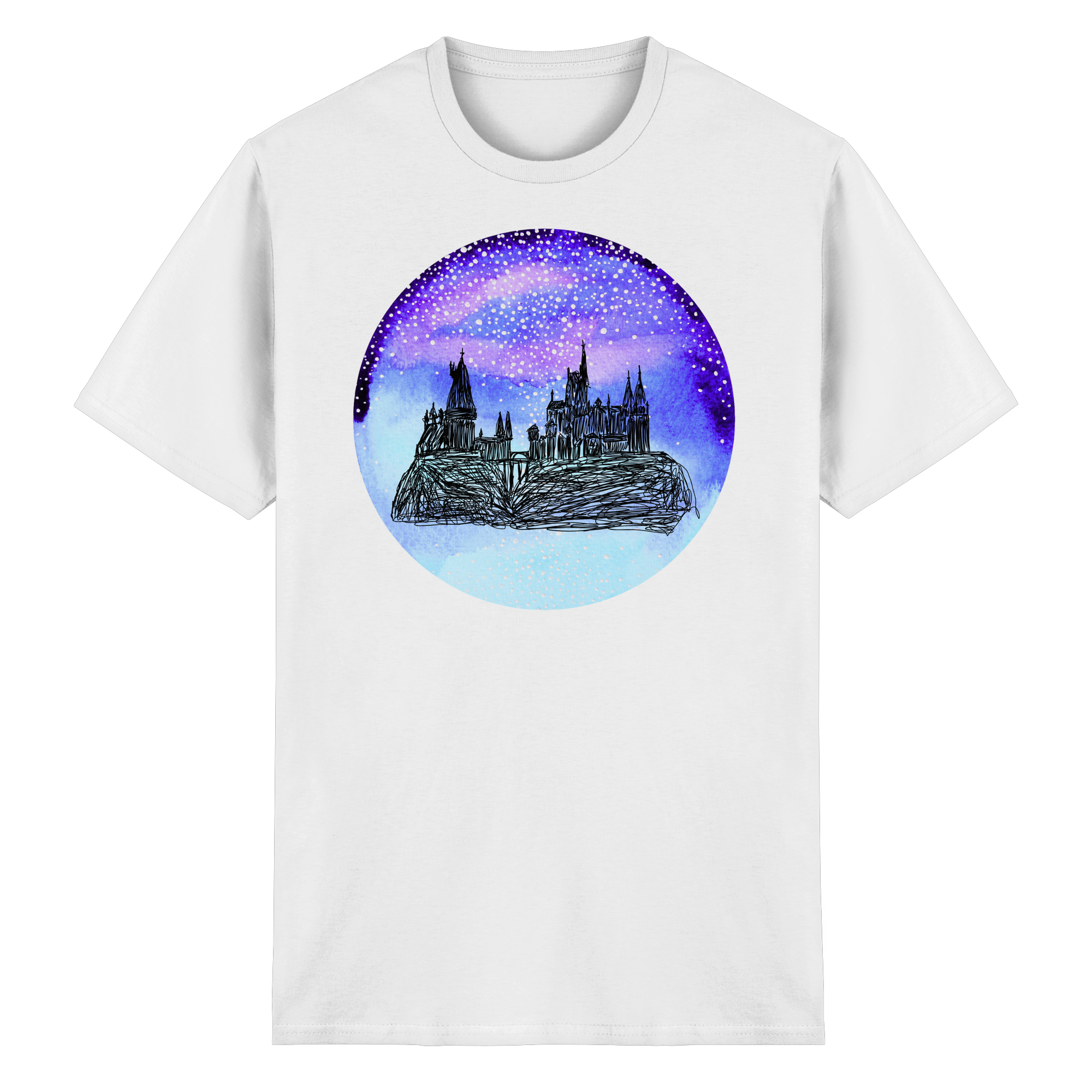 Winter in der Schule für Magie-Begabte - Heavy Cotton T-Shirt